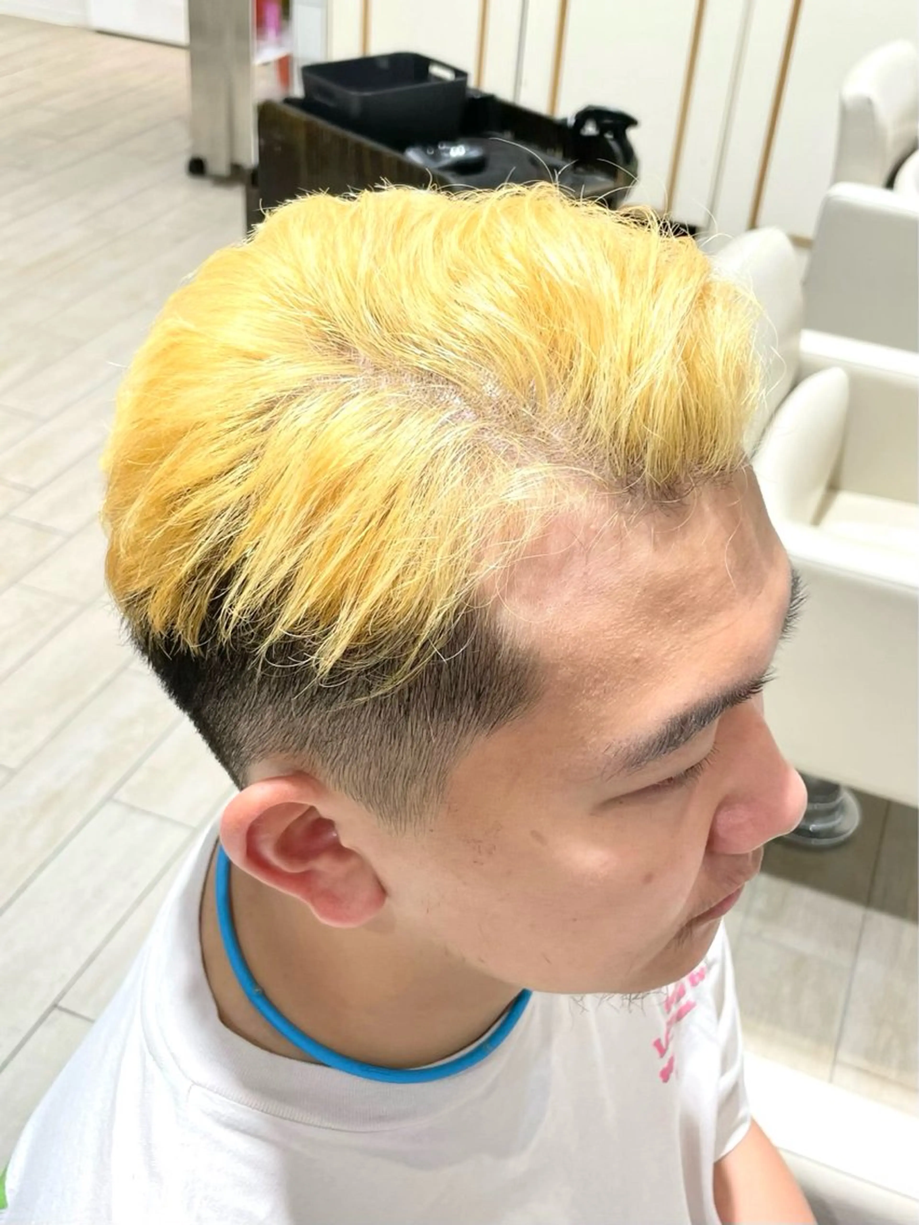 メンズ カット ヘアカラー 🐝メンズハイライト …Rioのヘアスタイル