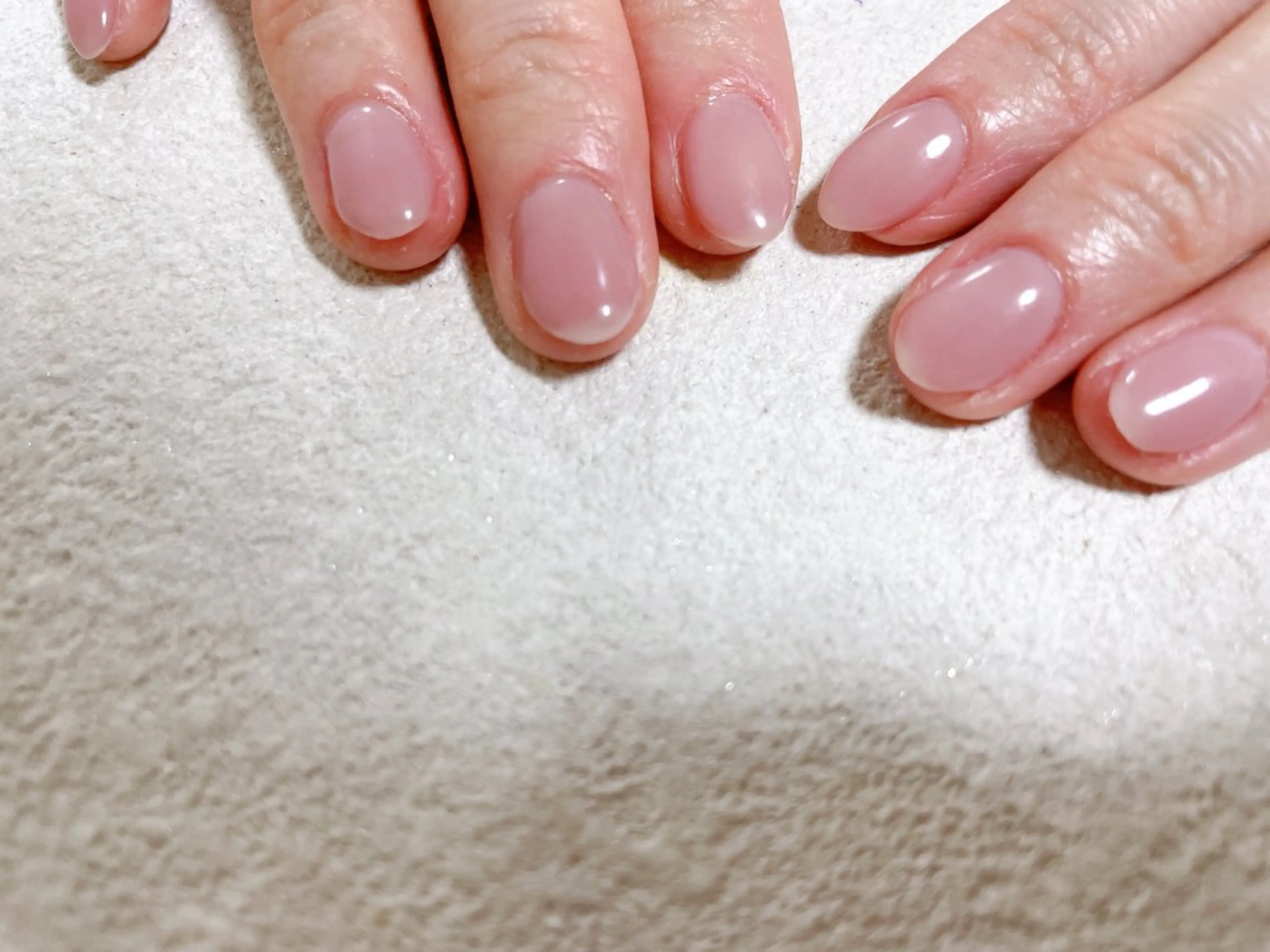 ネイル ワンカラーネイル ハンドネイル Mogu nail 二子玉川のネイルデザイン