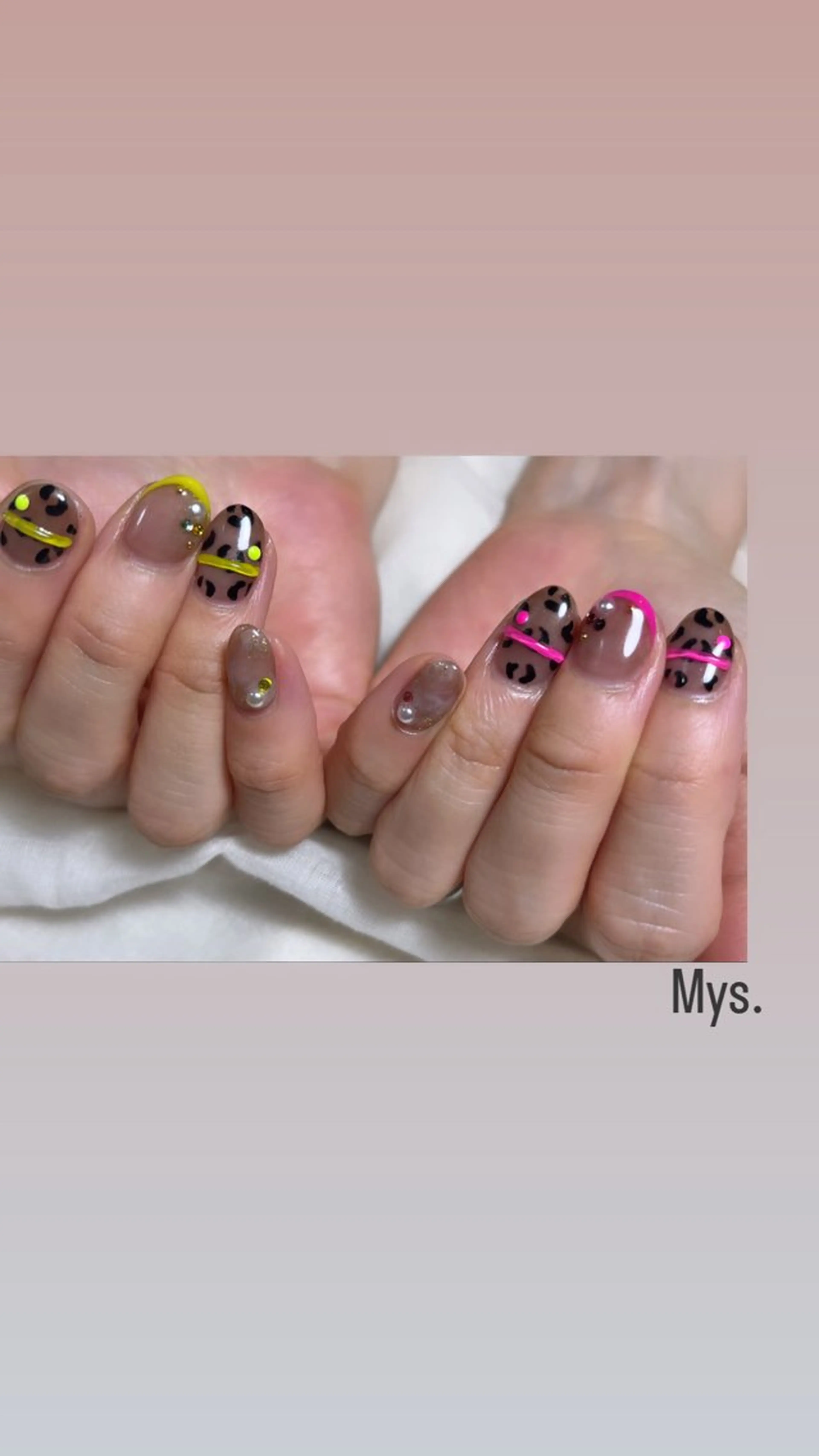 ネイル Mys. 松本結衣のネイルデザイン