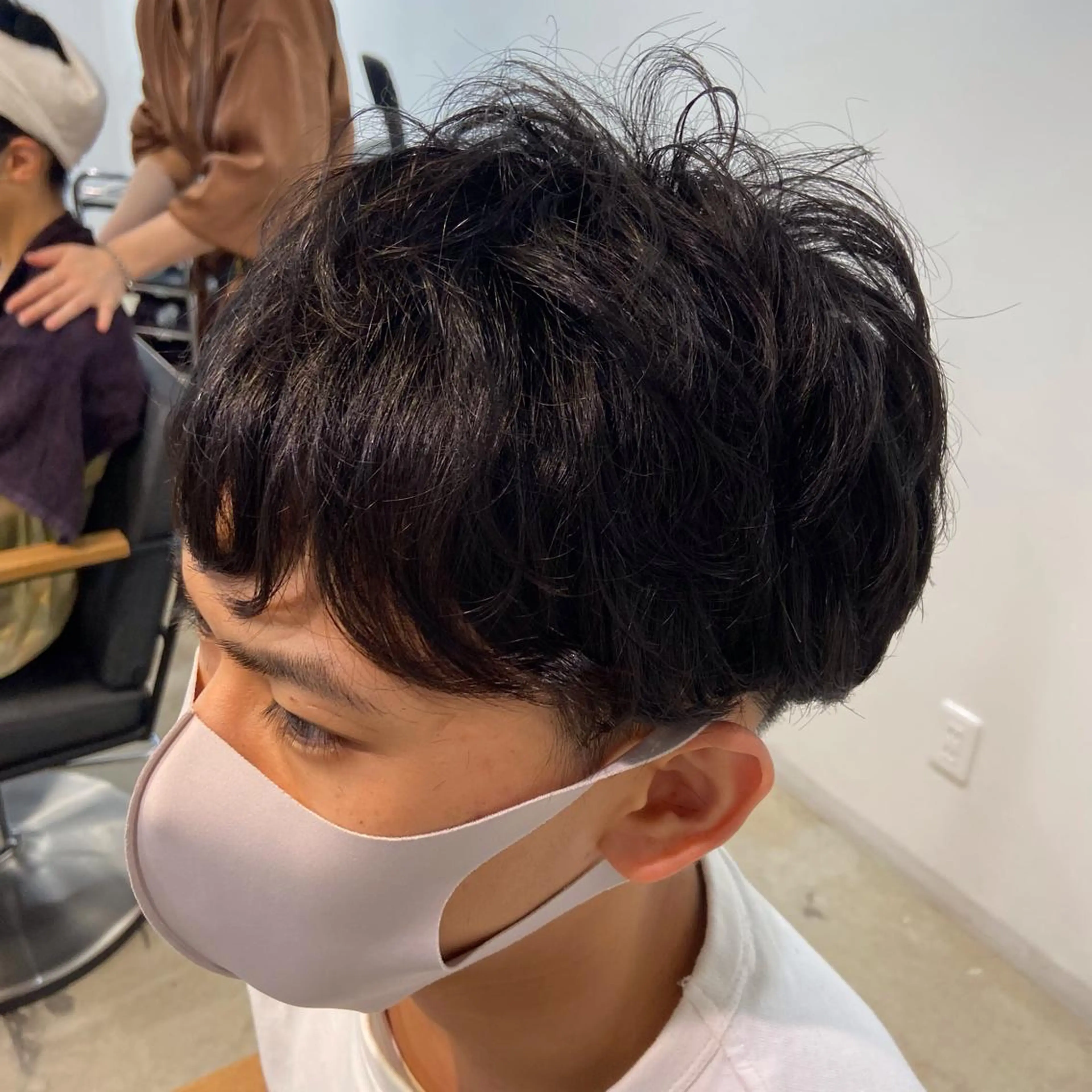 ショート パーマ メンズ 🌷レイヤーカット/ フルキシオリ🌷のヘアスタイル