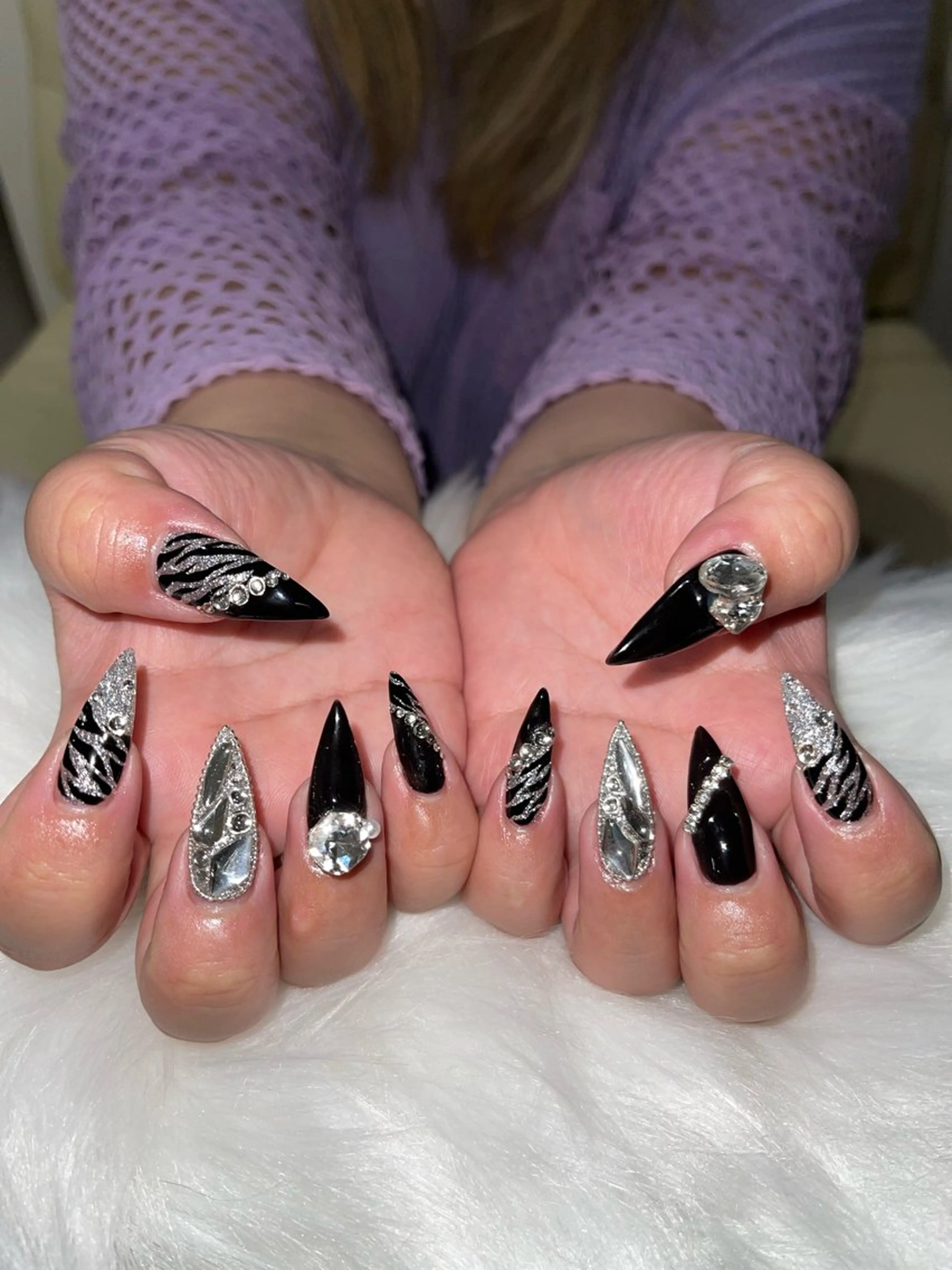 ネイル Kadaj ヒナタのネイルデザイン