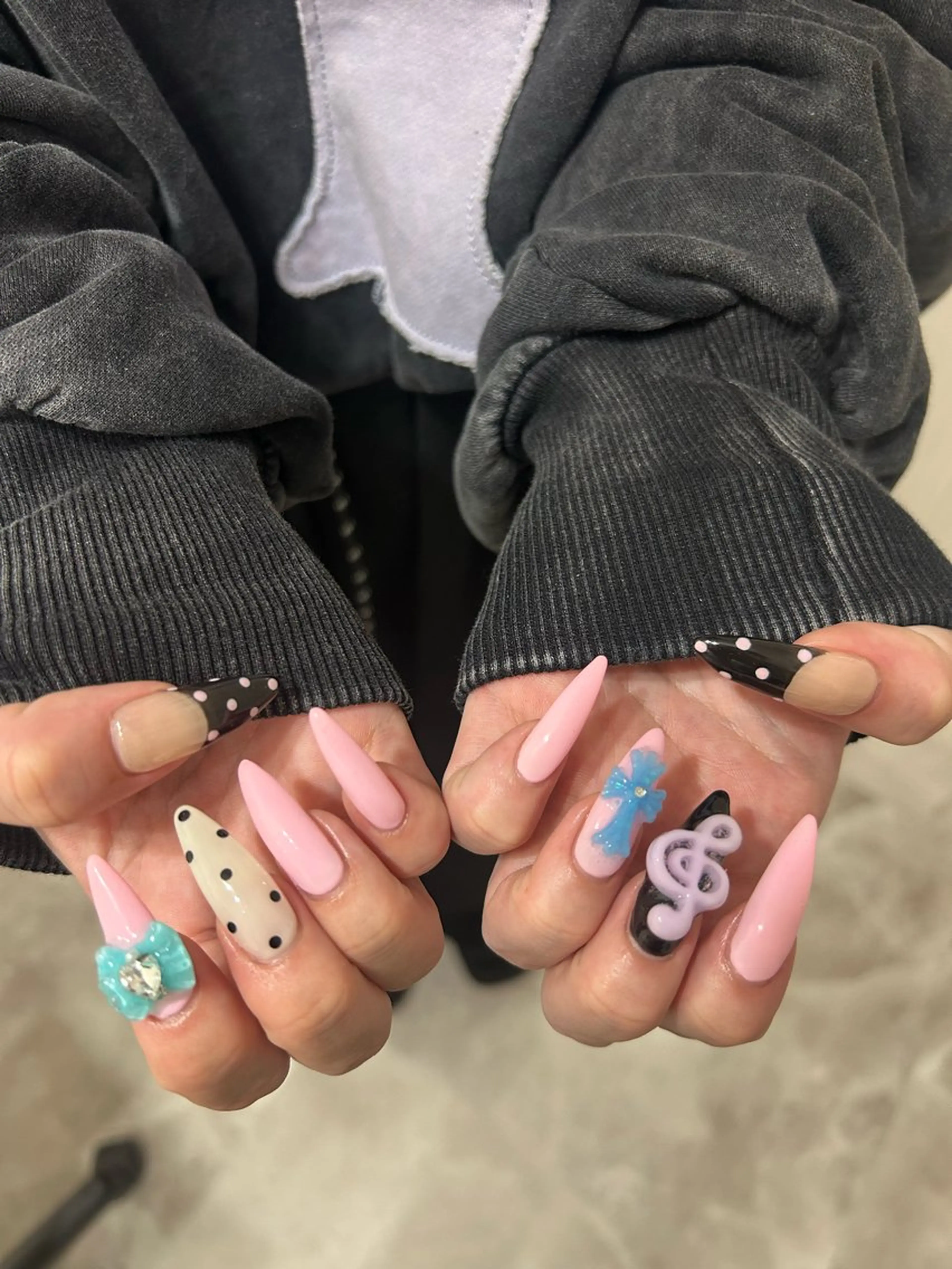 ネイル ハンドネイル nailsalon Belle KUMAのネイルデザイン