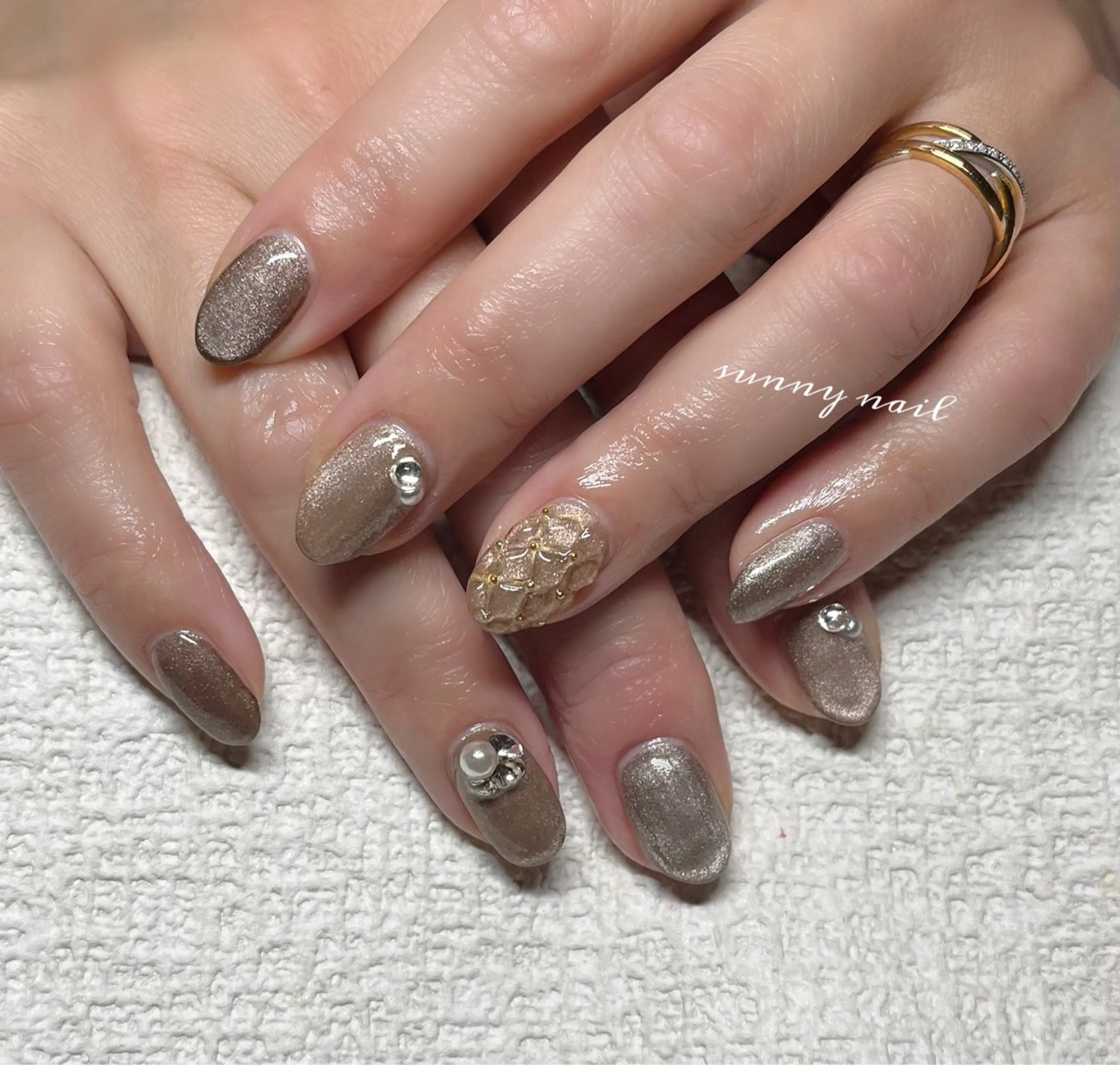 ネイル マグネットネイル sunny nailのネイルデザイン