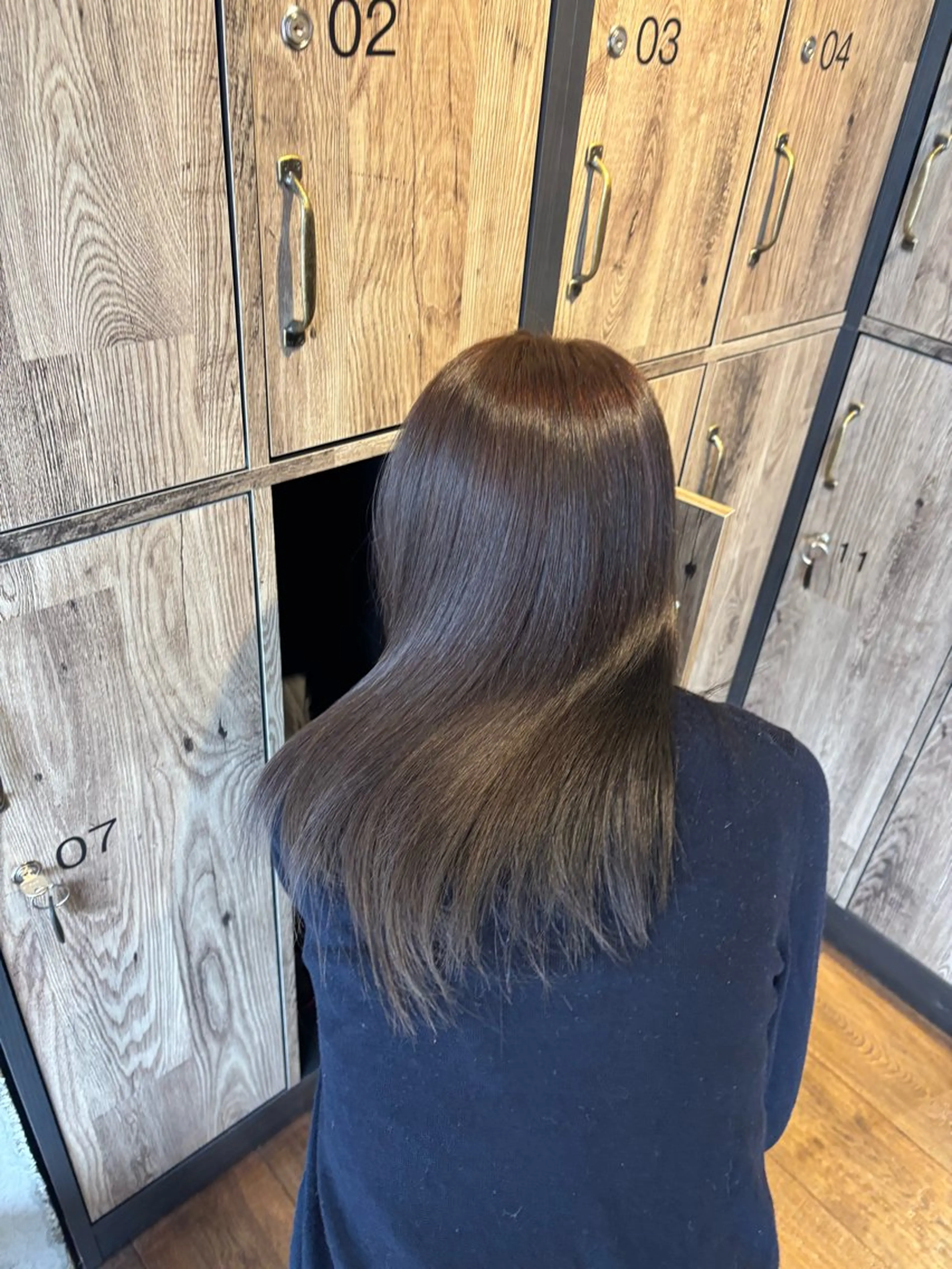 セミロング 髪質改善 艶カラー🌸 SAKURAI🌸のヘアスタイル