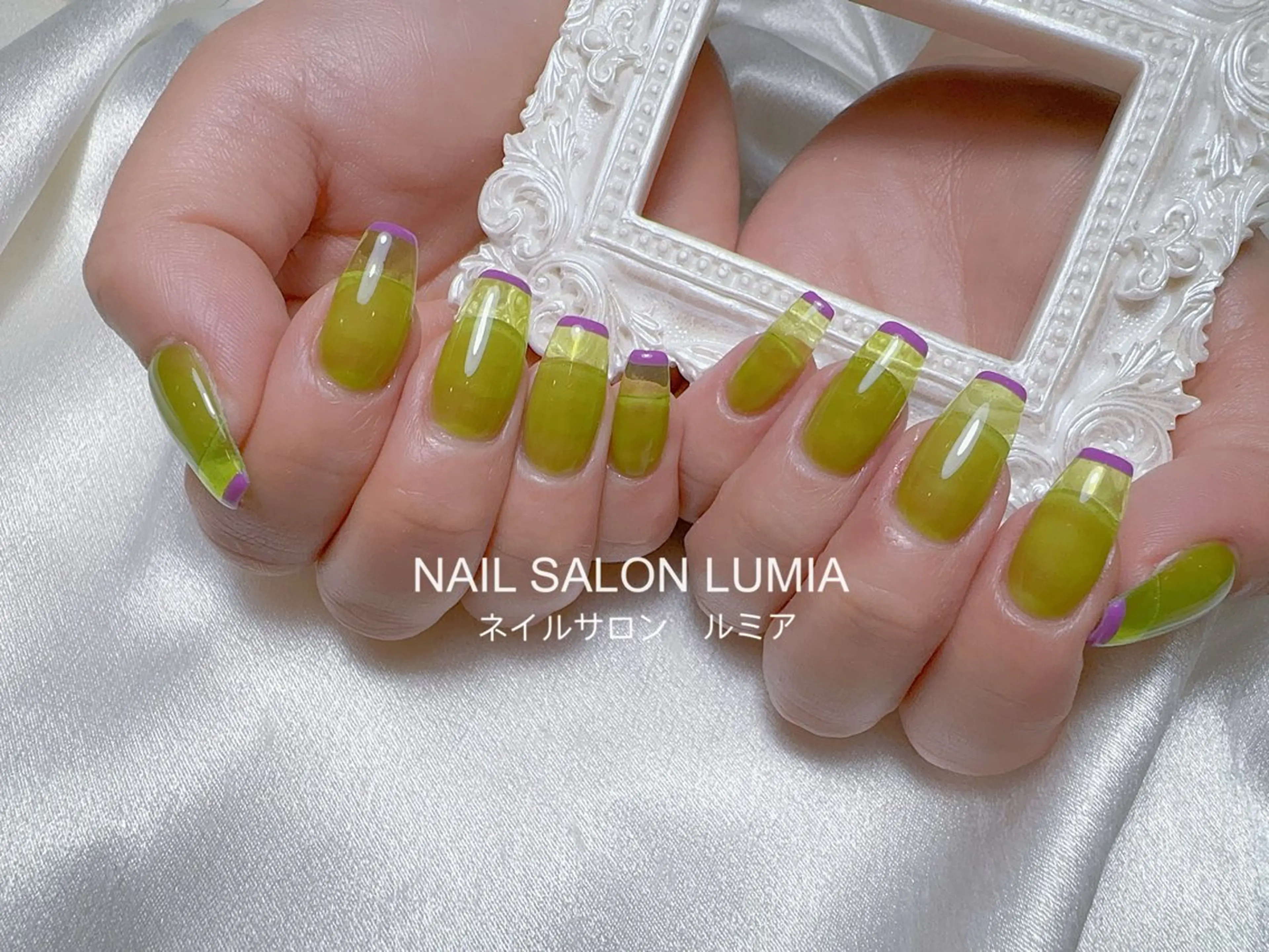ネイル ハンドネイル ネイルサロン ルミア Lumia 店長のネイルデザイン