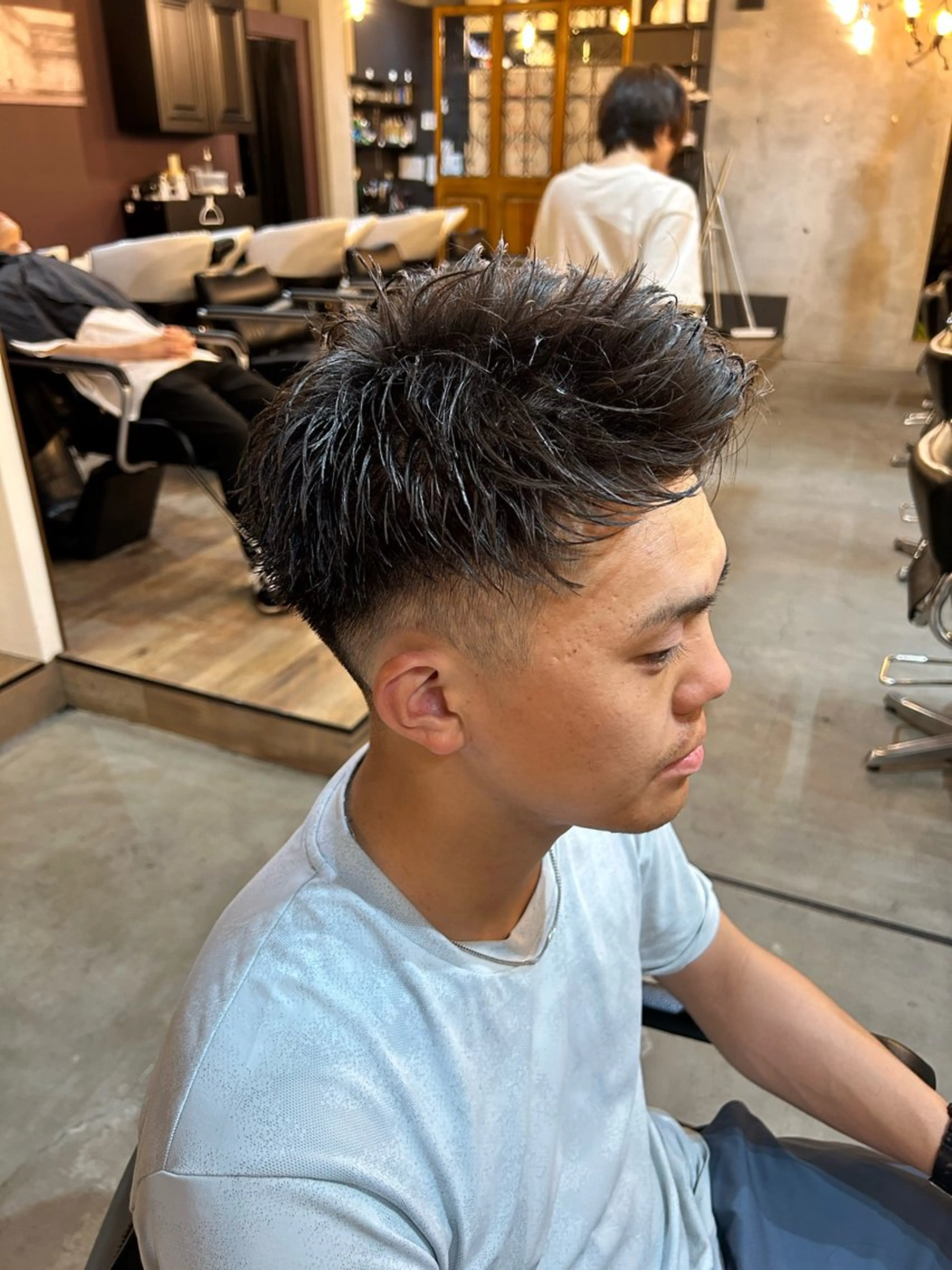 ショート メンズ カット メンズ特化/ショート /ツイスパ/結希のヘアスタイル