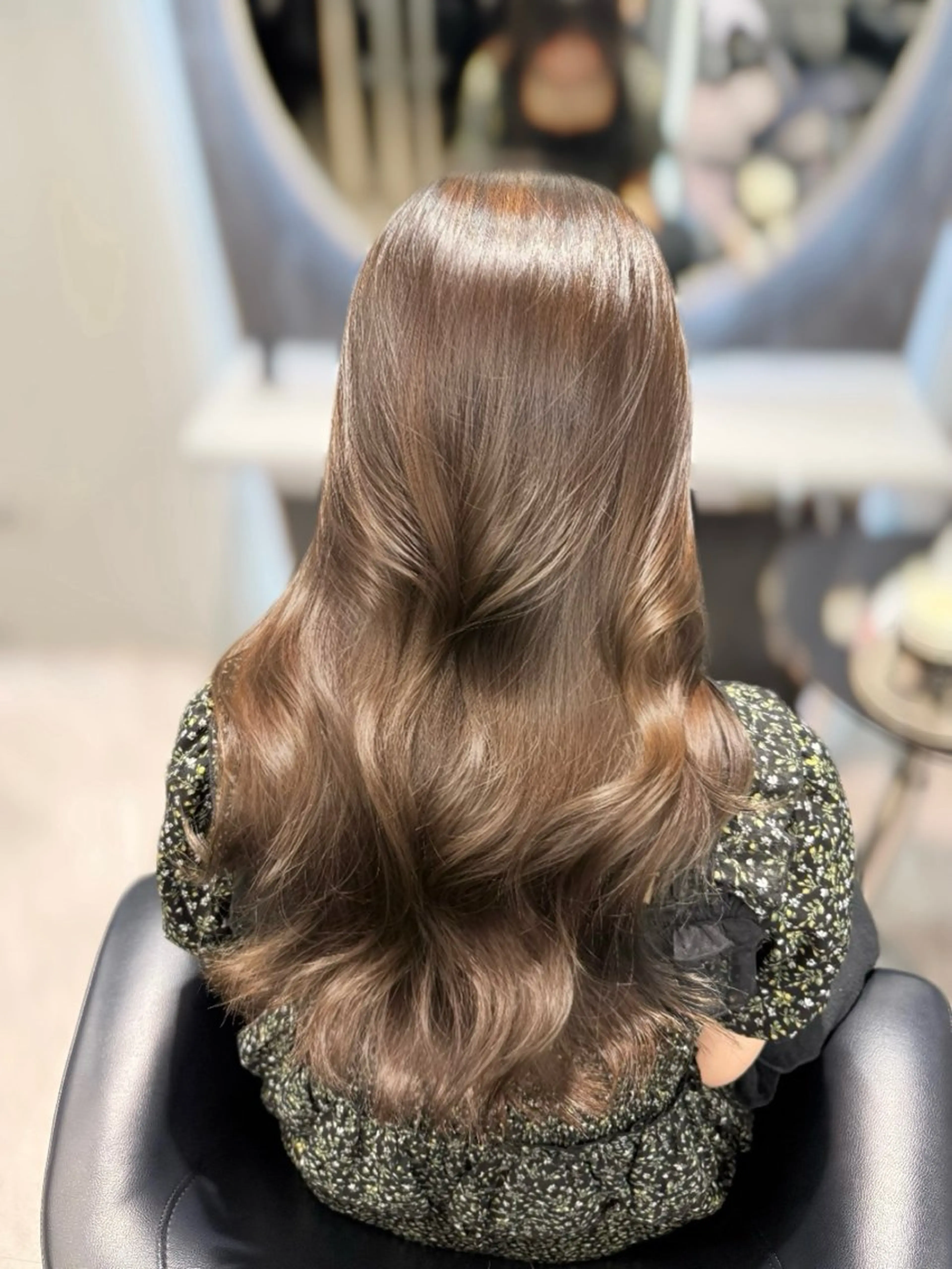 ロング カラー 韓国JUNOヘア narumi‎🤍のヘアスタイル