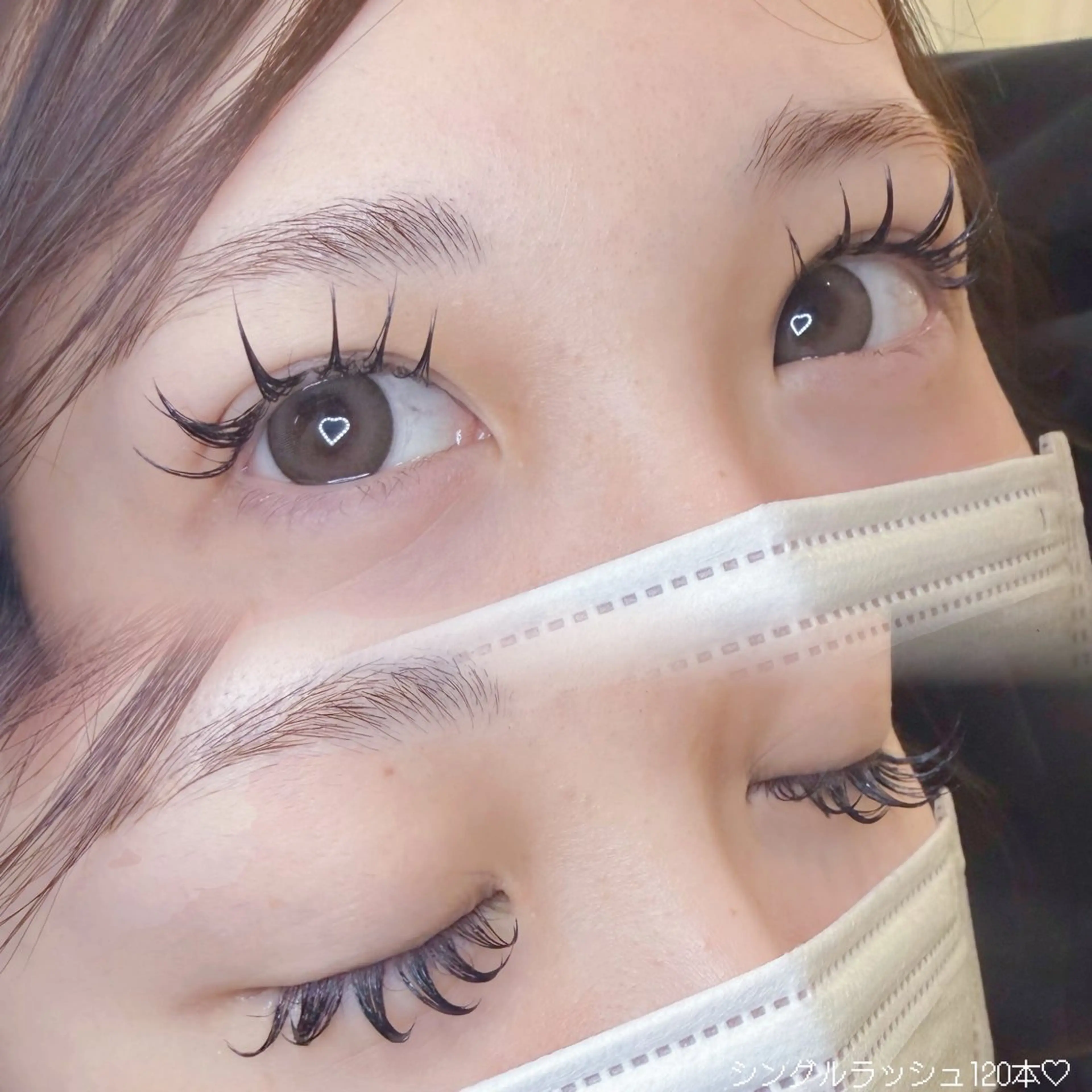 マツエク・マツパ Limie ウチダのマツエク・マツパデザイン