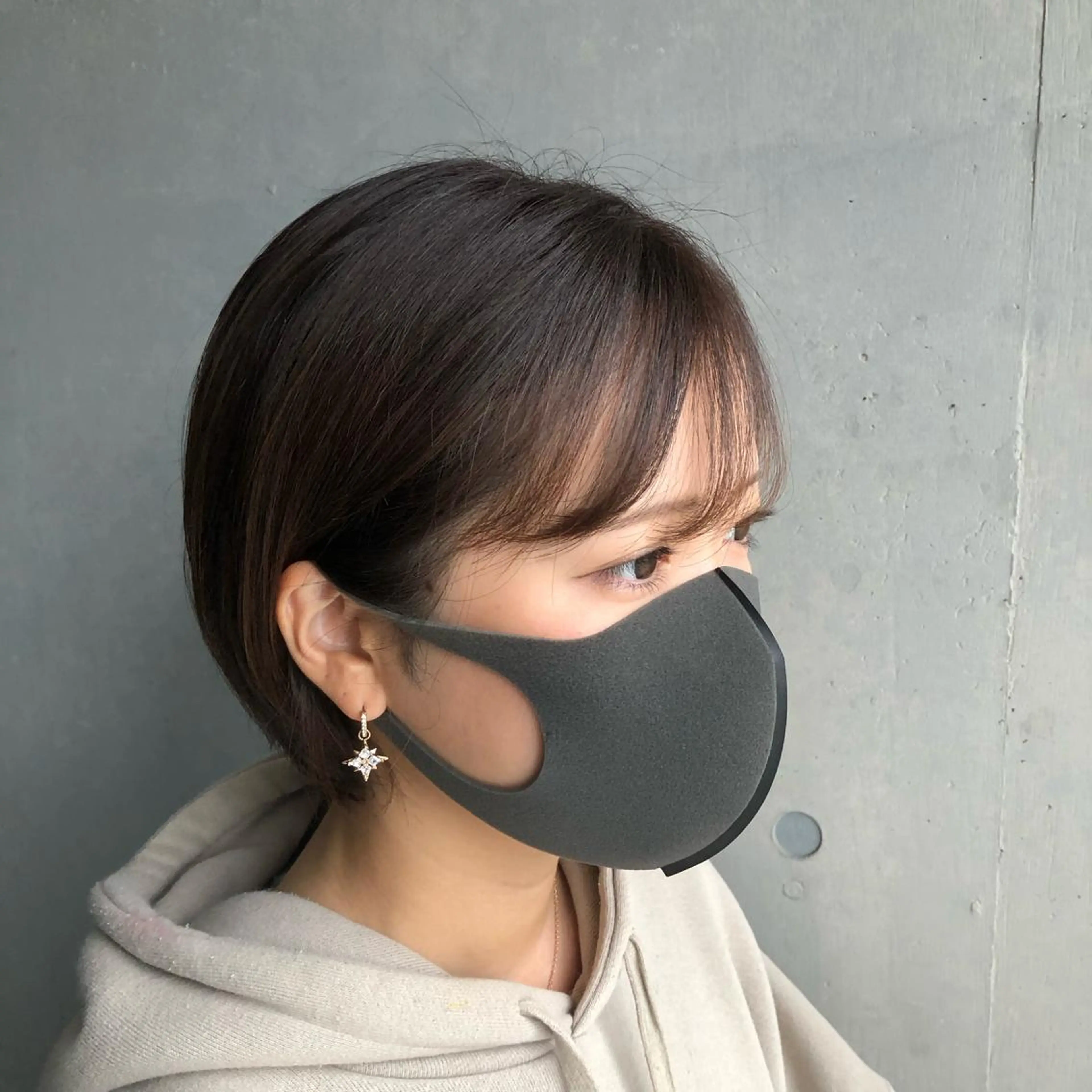 ショート ショートボブ ボブ 顔周りカット ショートヘア カット ヘアカラー Glanz hair所属・Glanz hair 坂牛匠のヘアスタイル