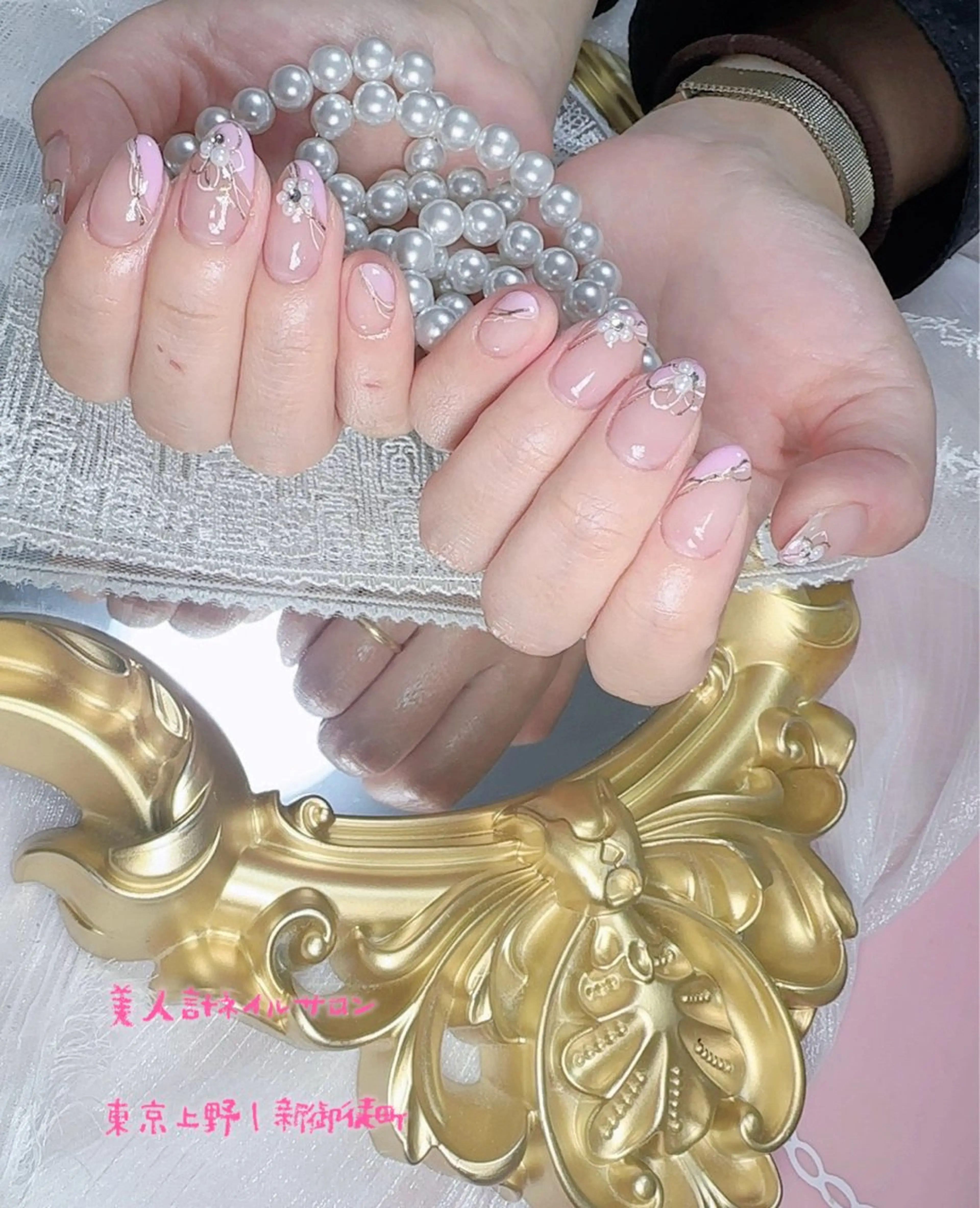 ネイル アートネイル ハンドネイル 美人計ネイルサロン所属・中山 美月のネイルデザイン
