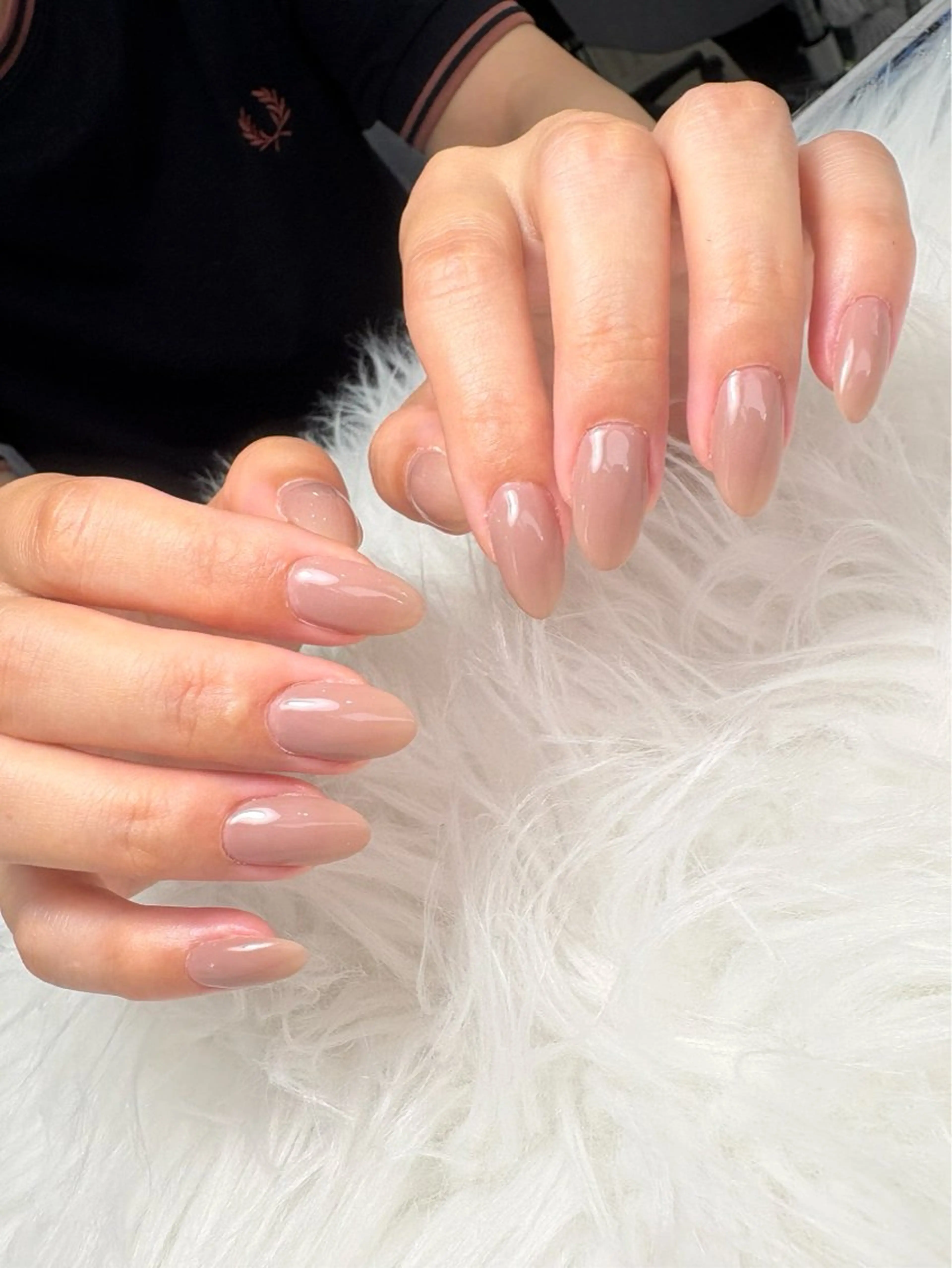 ネイル ワンカラーネイル ハンドネイル Poppo MEIのネイルデザイン