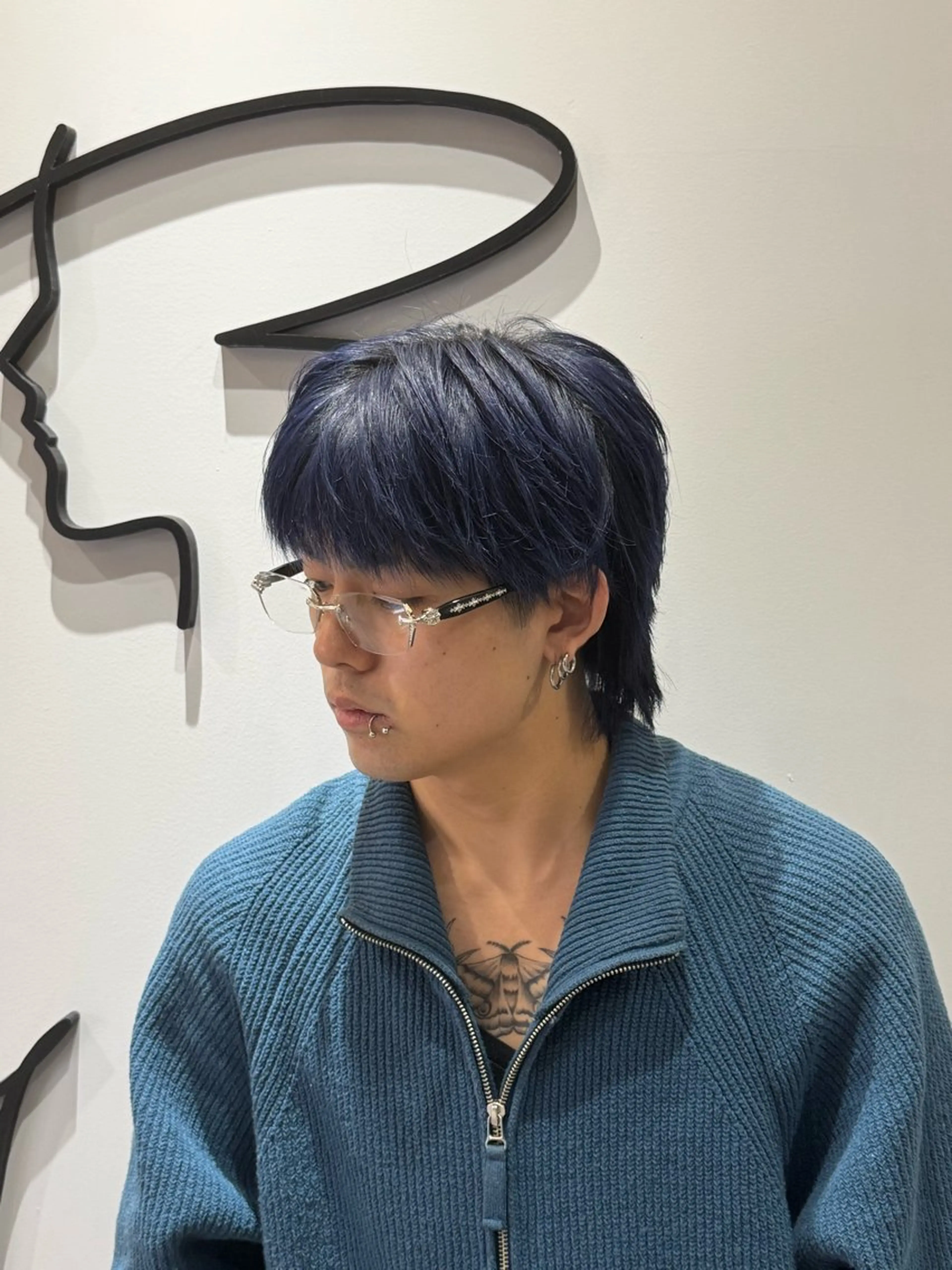 カラー ブルーカラー ブルーラベンダー ラベンダーカラー yolo所属・村川 颯のその他イメージ