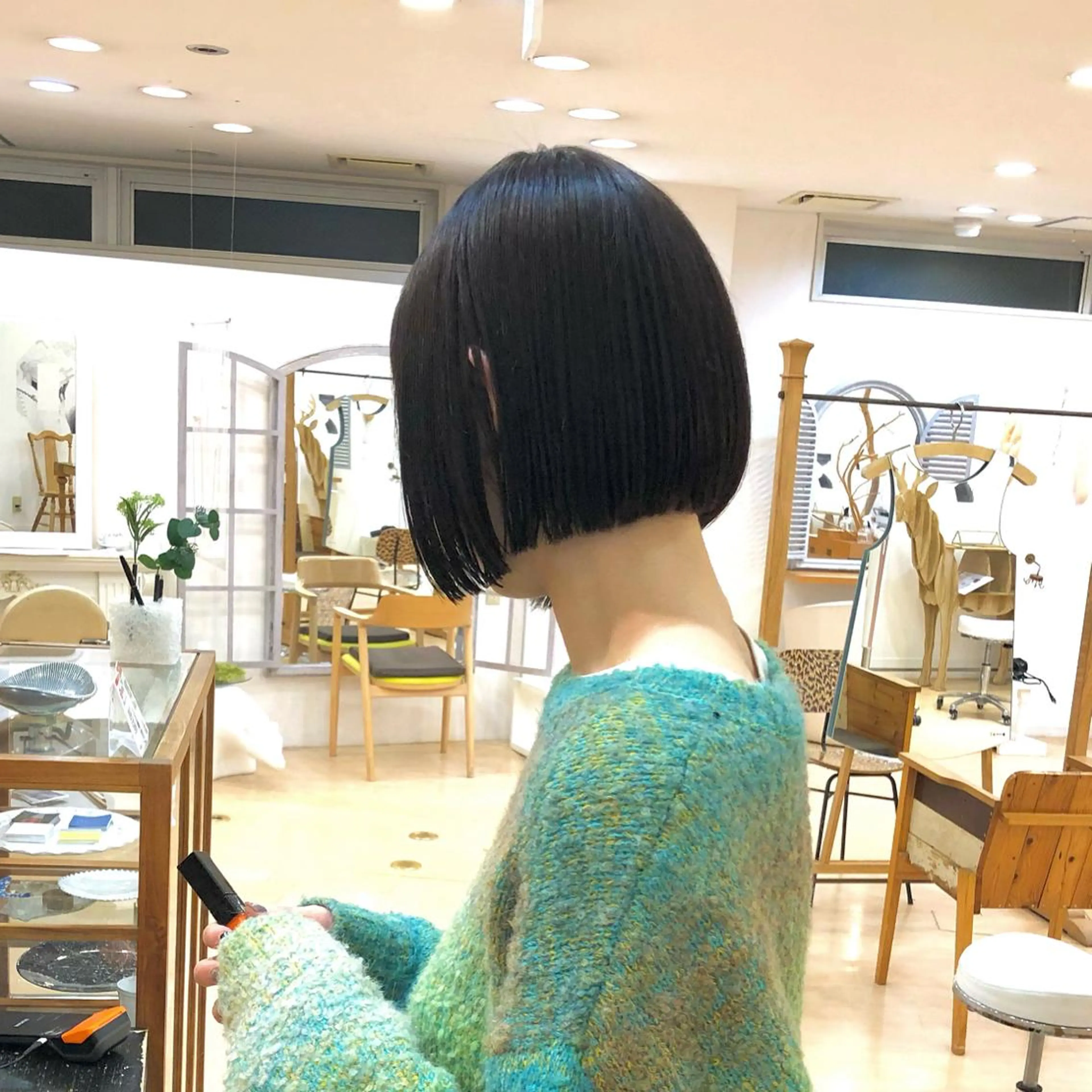 ショート カット 縮毛矯正 Gardenhair 小笠原篤矢ショートのヘアスタイル