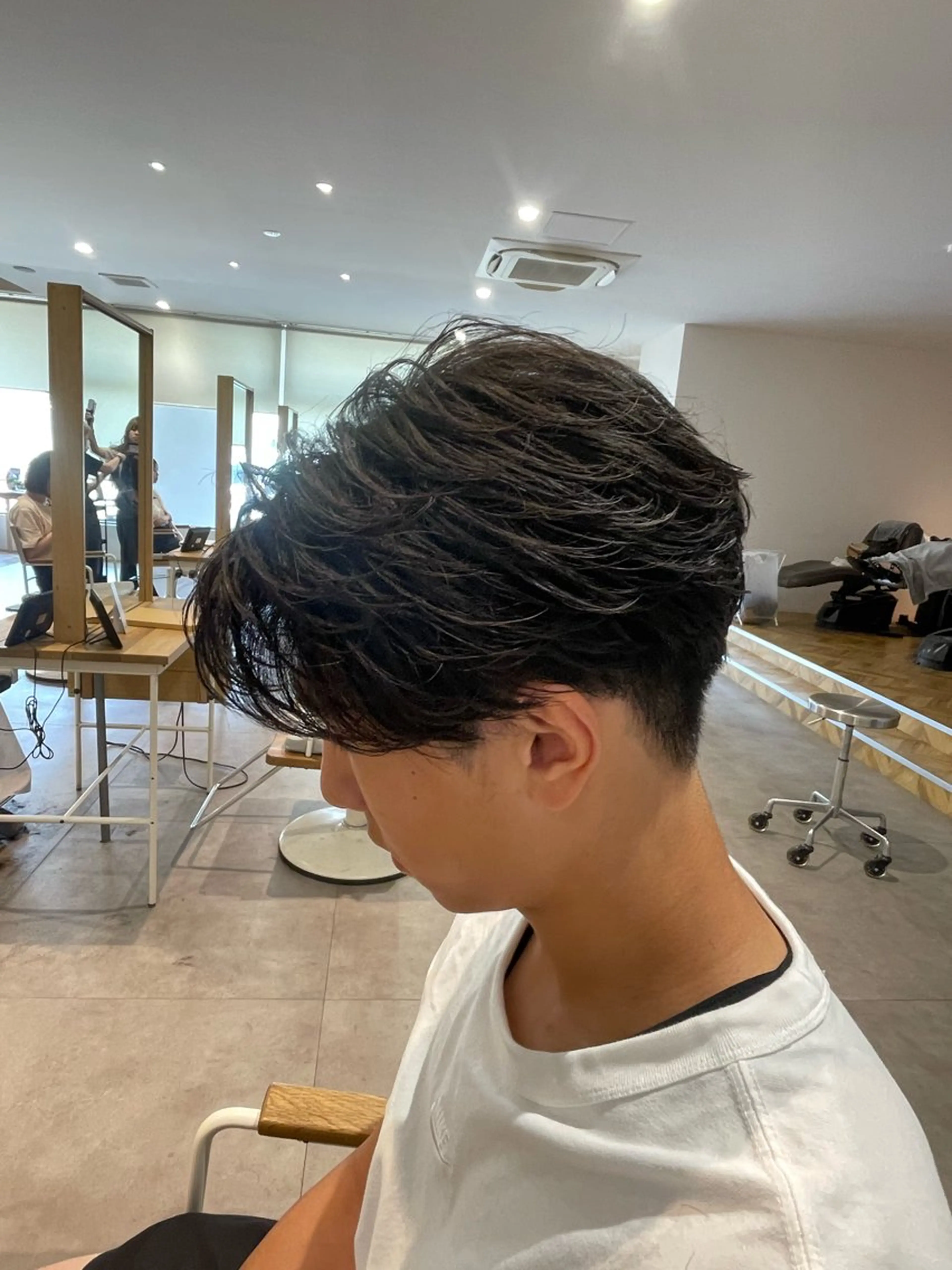 ショート カット パーマ 樋口 令惟のヘアスタイル