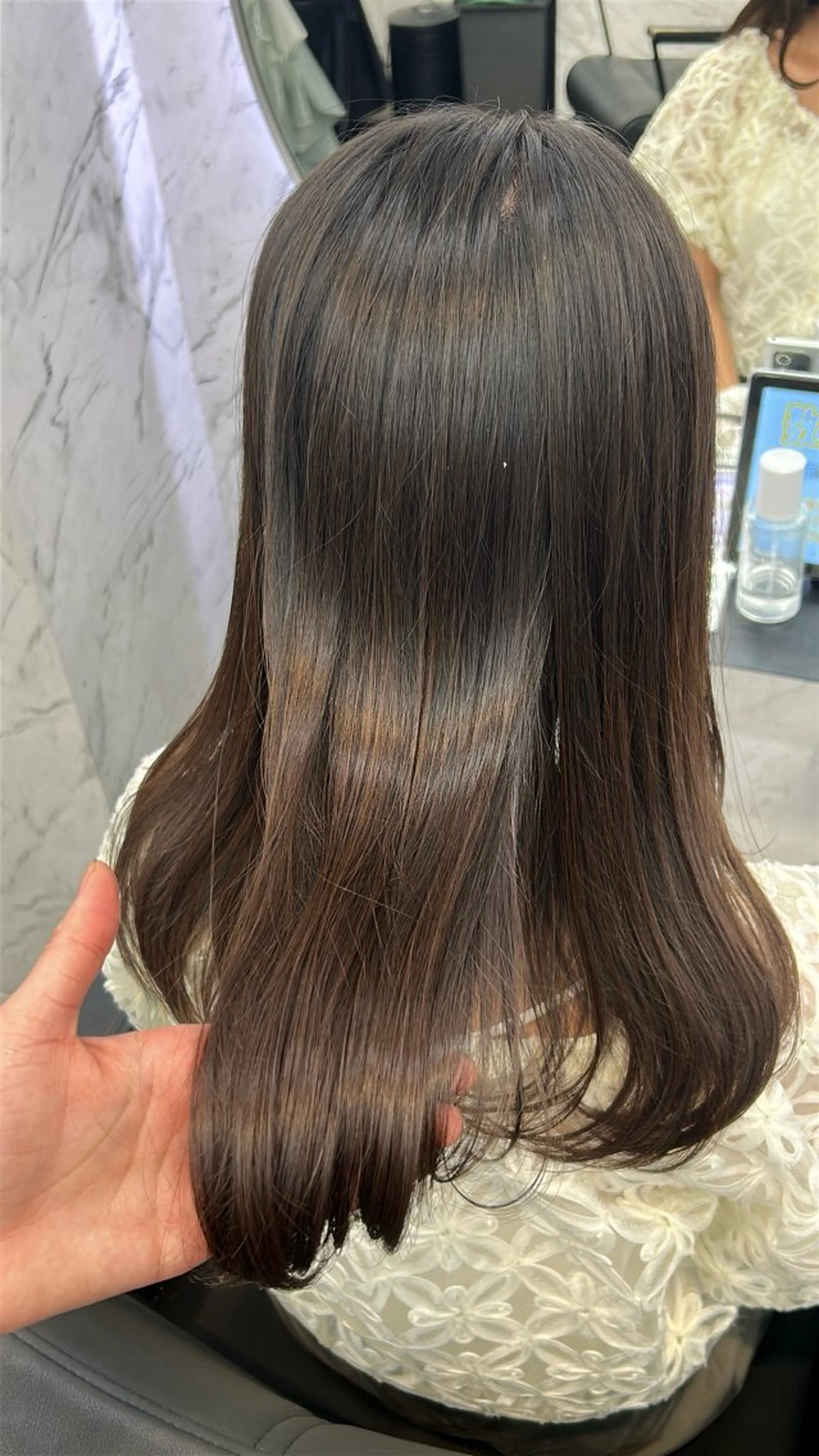 ロング トリートメント トリートメント 韓国艶カラー 🇰🇷💎MIUのヘアスタイル