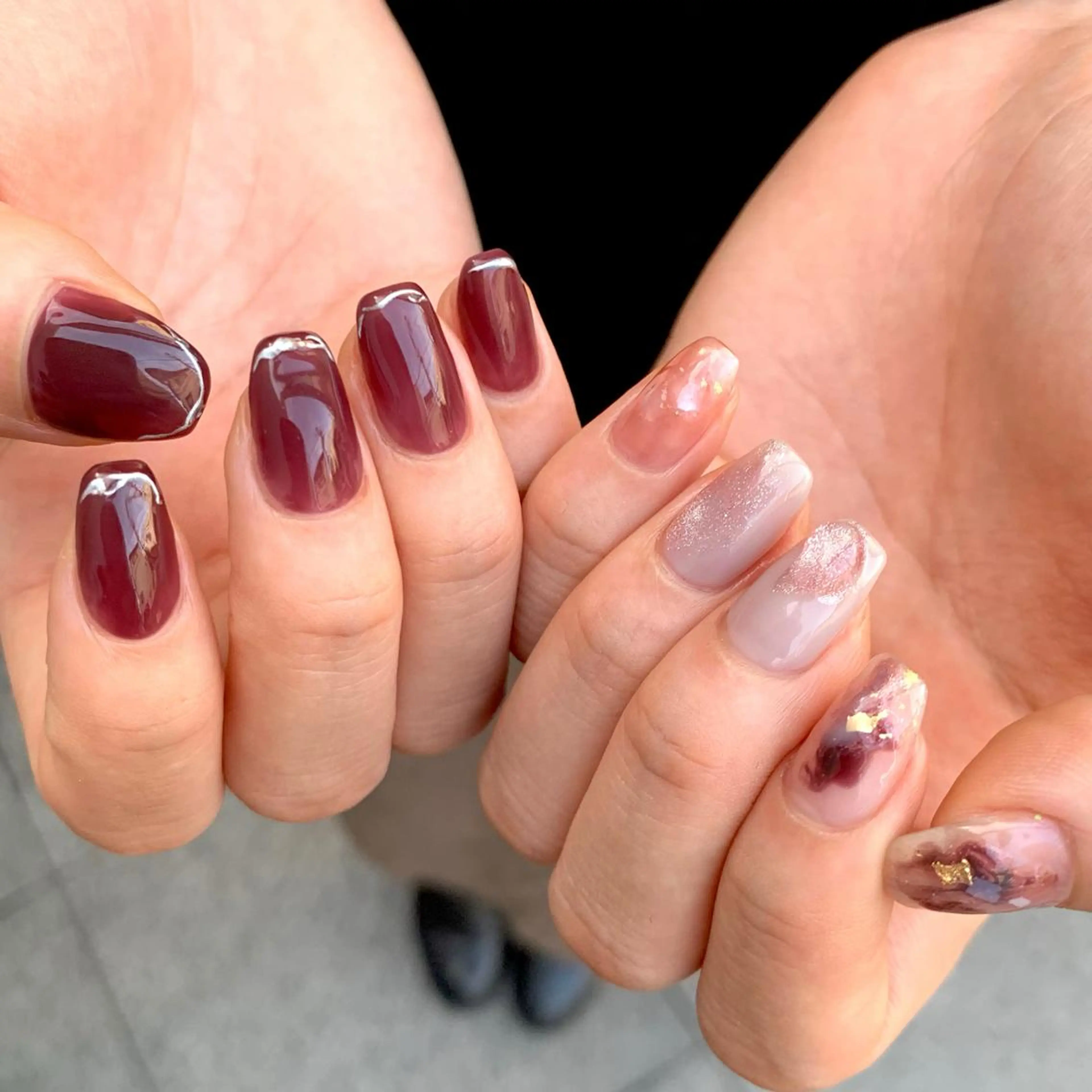 ネイル 山藤 萌永のネイルデザイン