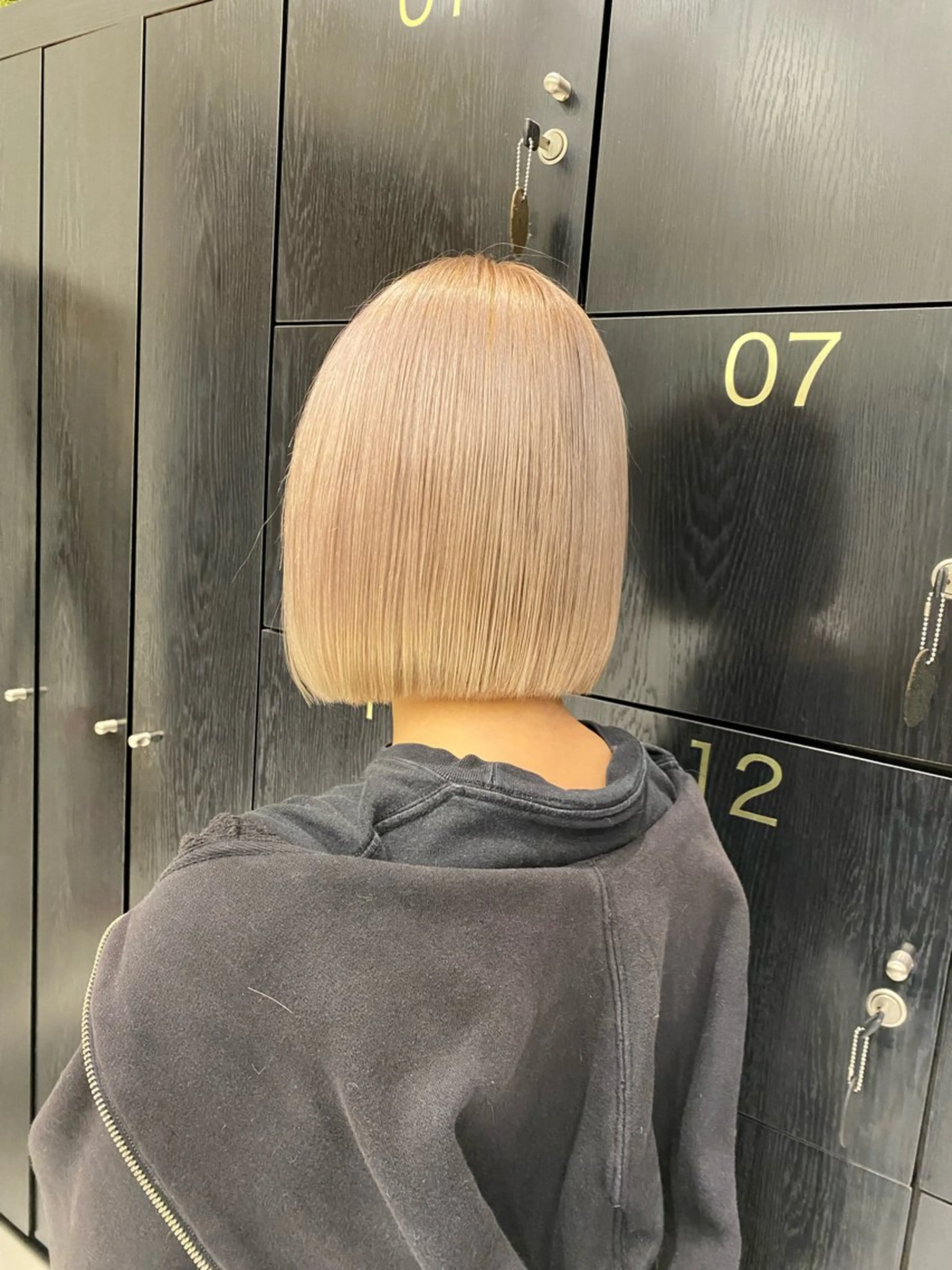 カラー 伊藤 柚奈のヘアスタイル