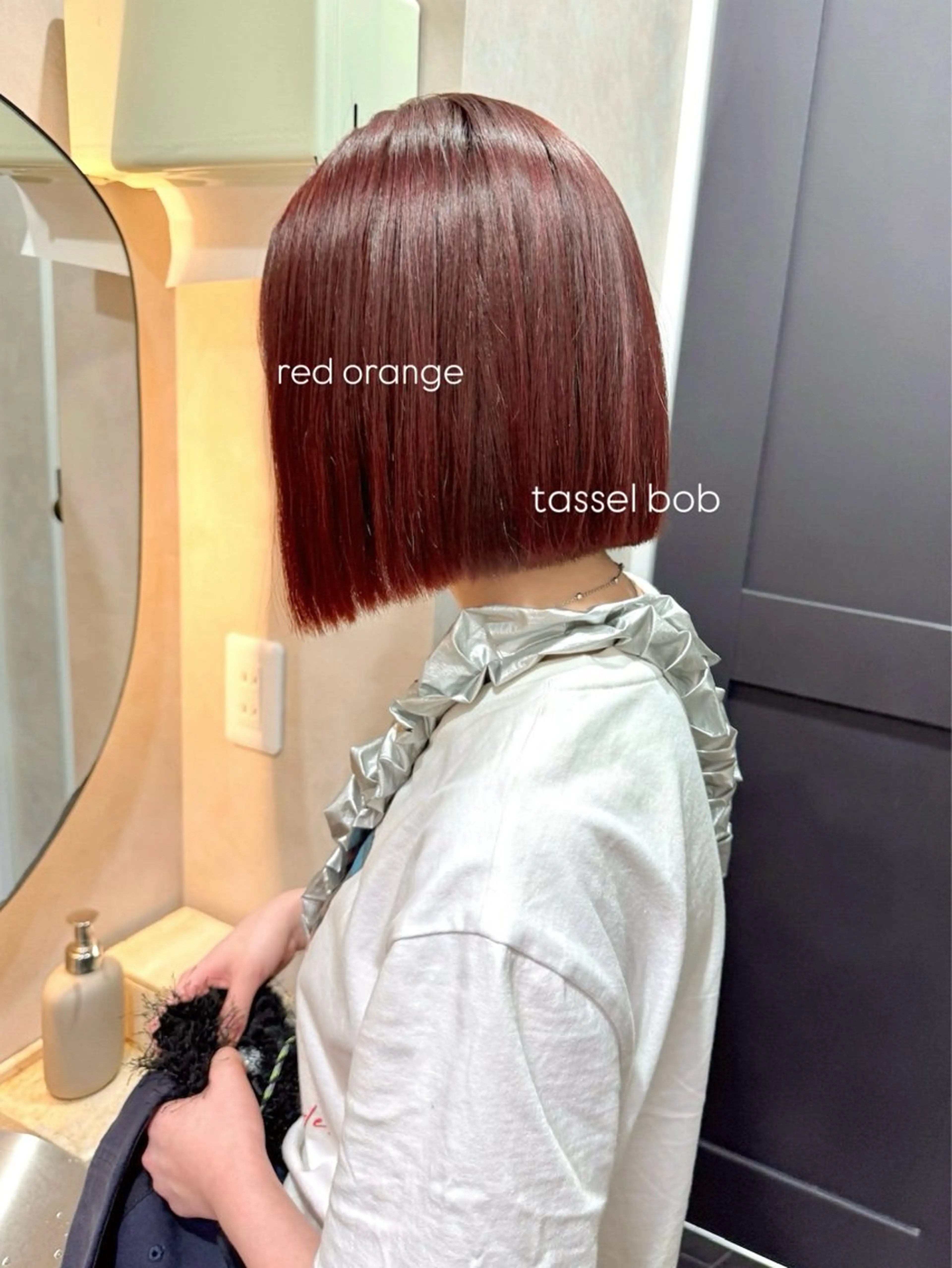 🌼艶髪フルコース今だけ30%off🌼カット➕地毛風縮毛矯正➕艶カラー➕トリートメントの写真