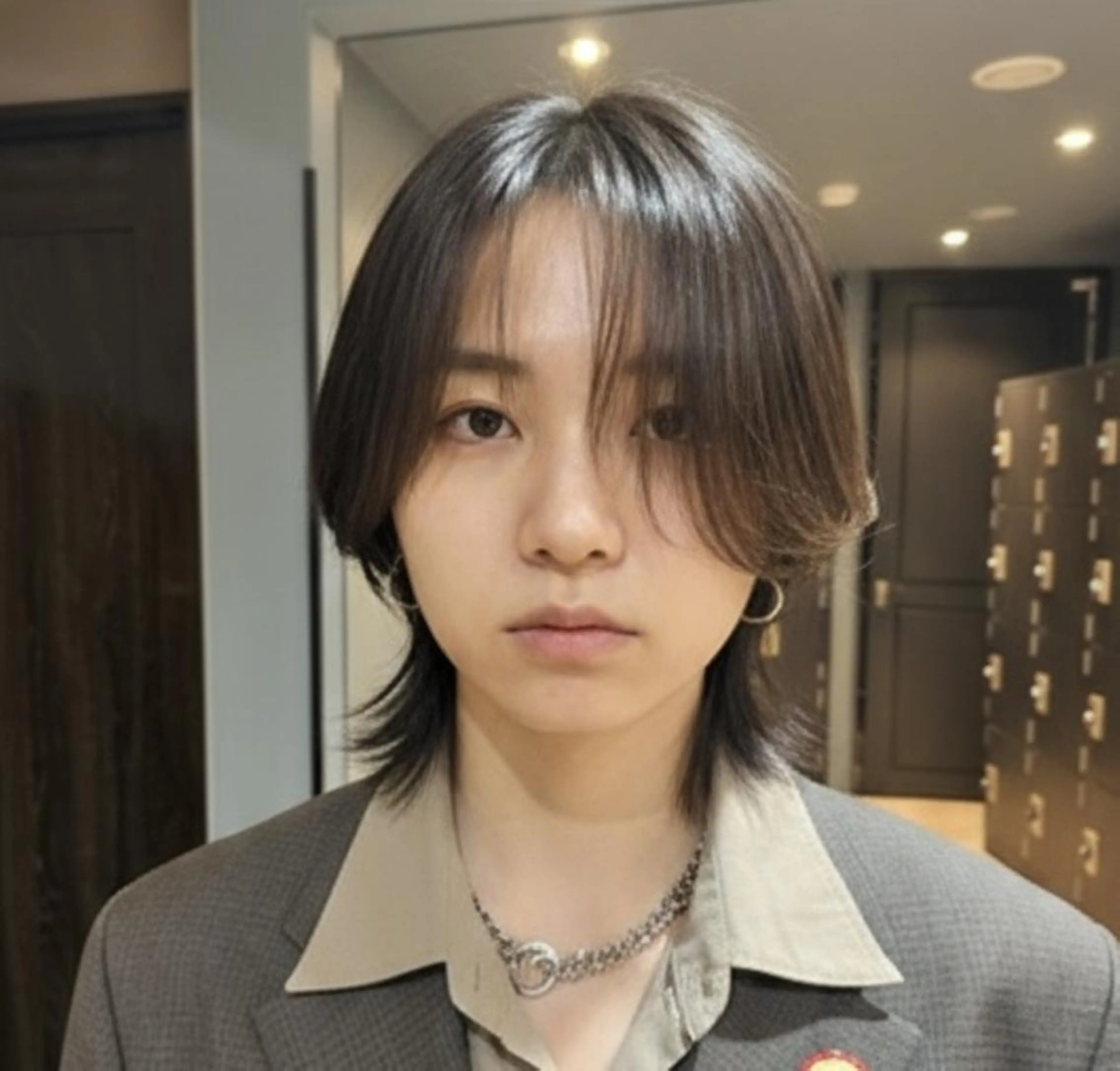 メンズ カラー 好印象メンズ特化/就 活/縮毛髪質改善のヘアスタイル