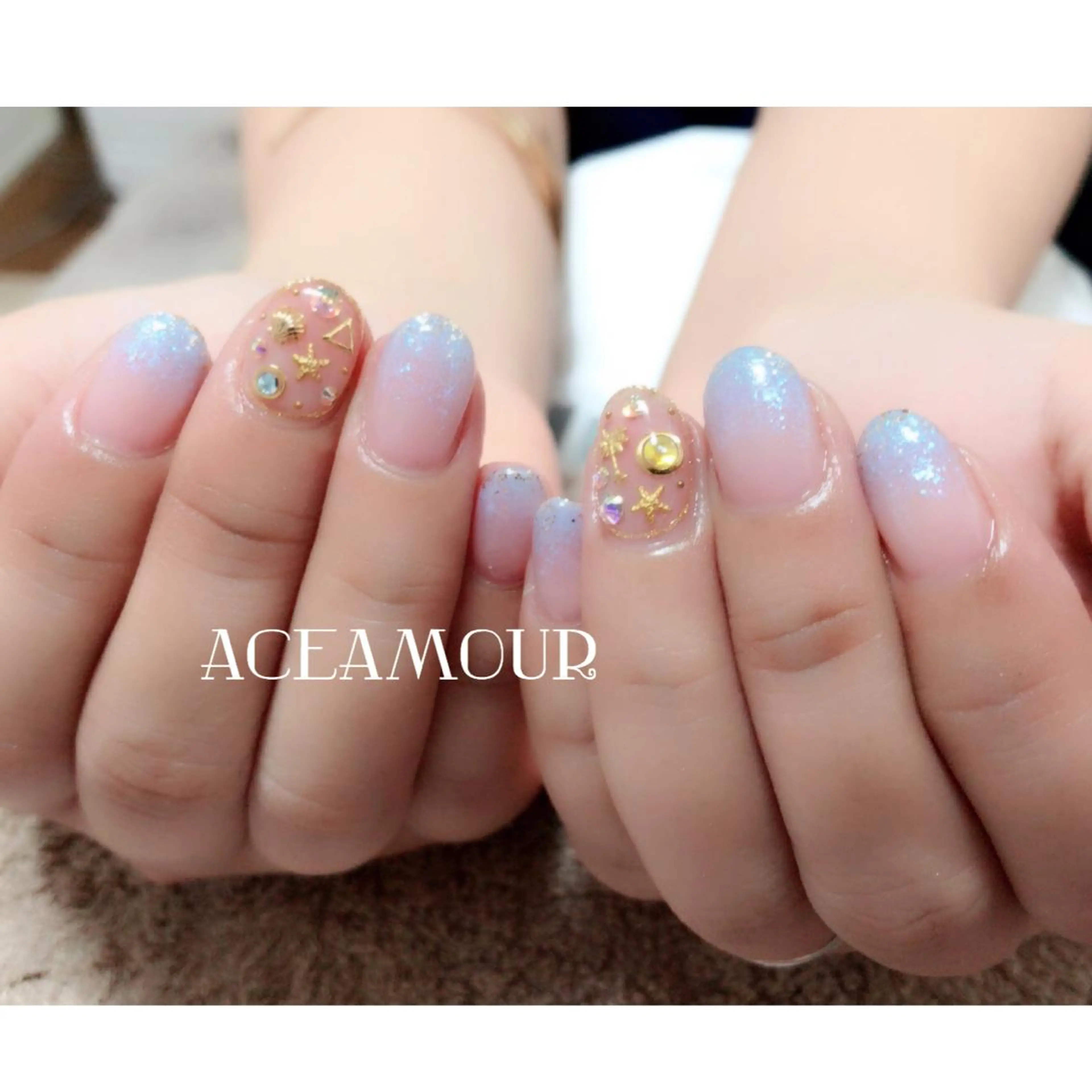 ネイル ネイル/耳つぼ /新ホワイトニングのネイルデザイン