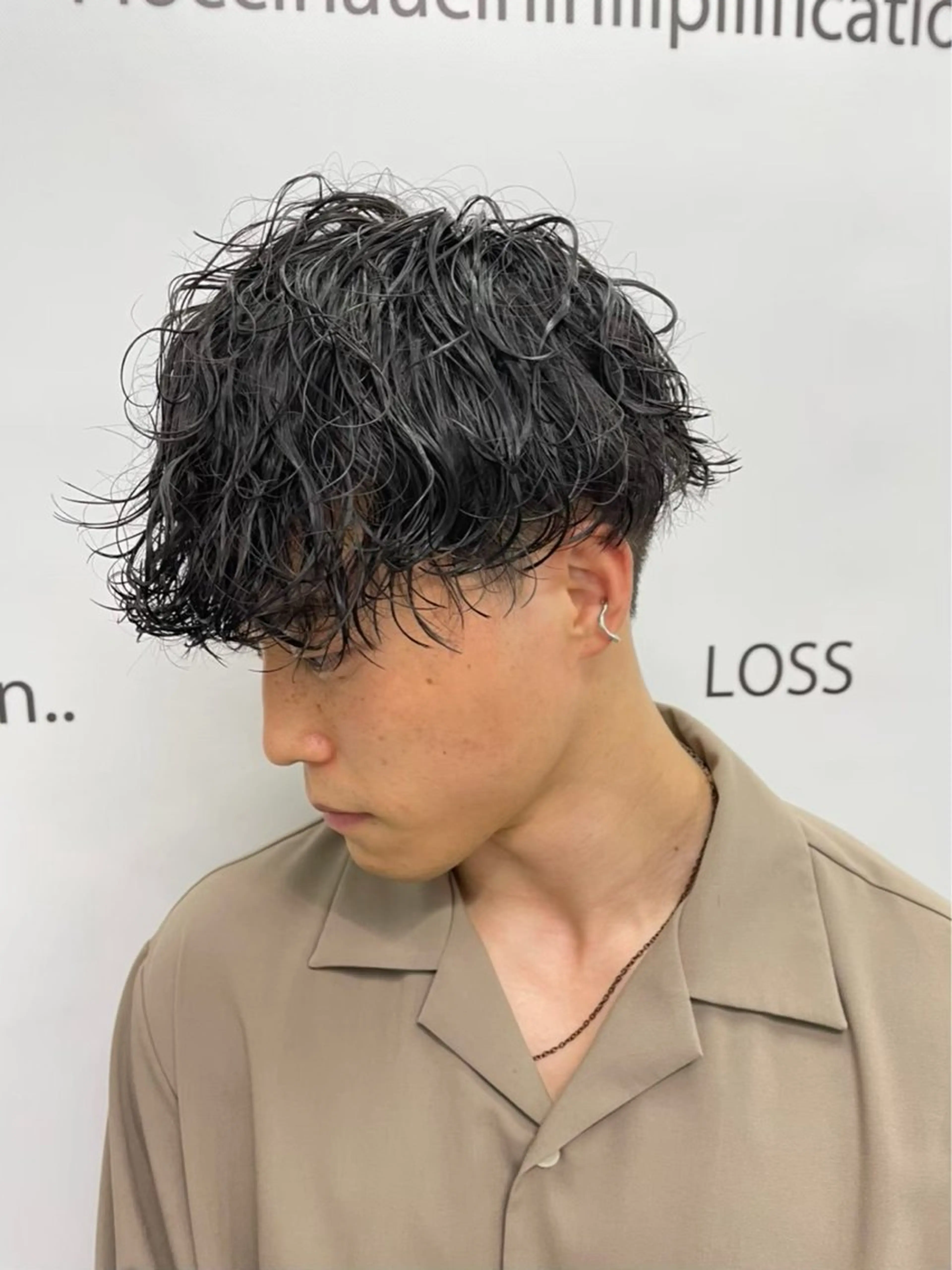 メンズ カット パーマ メンズサロンLOSS所属・新潟メンズ/縮毛矯正 パーマ/mizukiのヘアスタイル