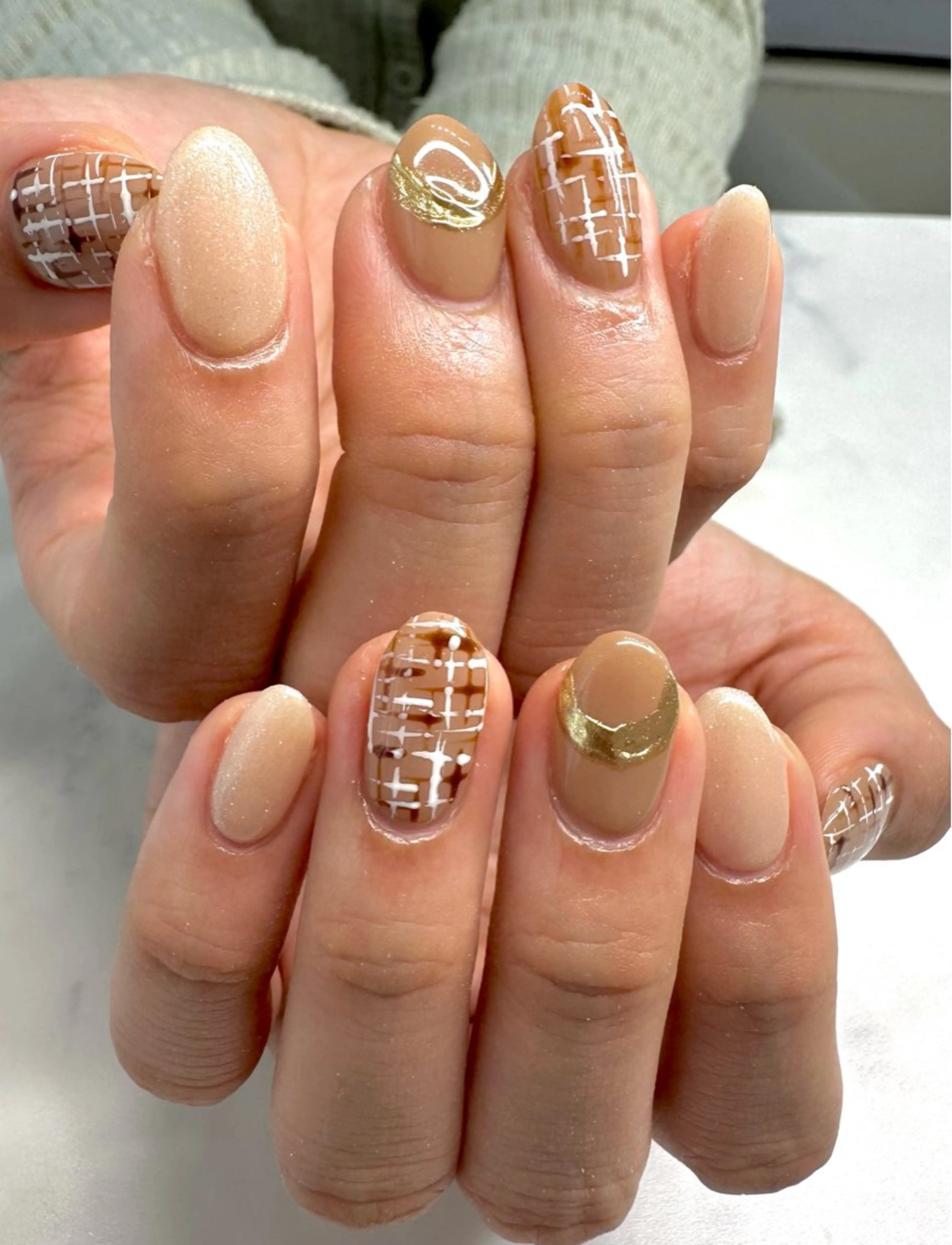 ネイル Nail Salon Three所属・堀江 花奈のネイルデザイン