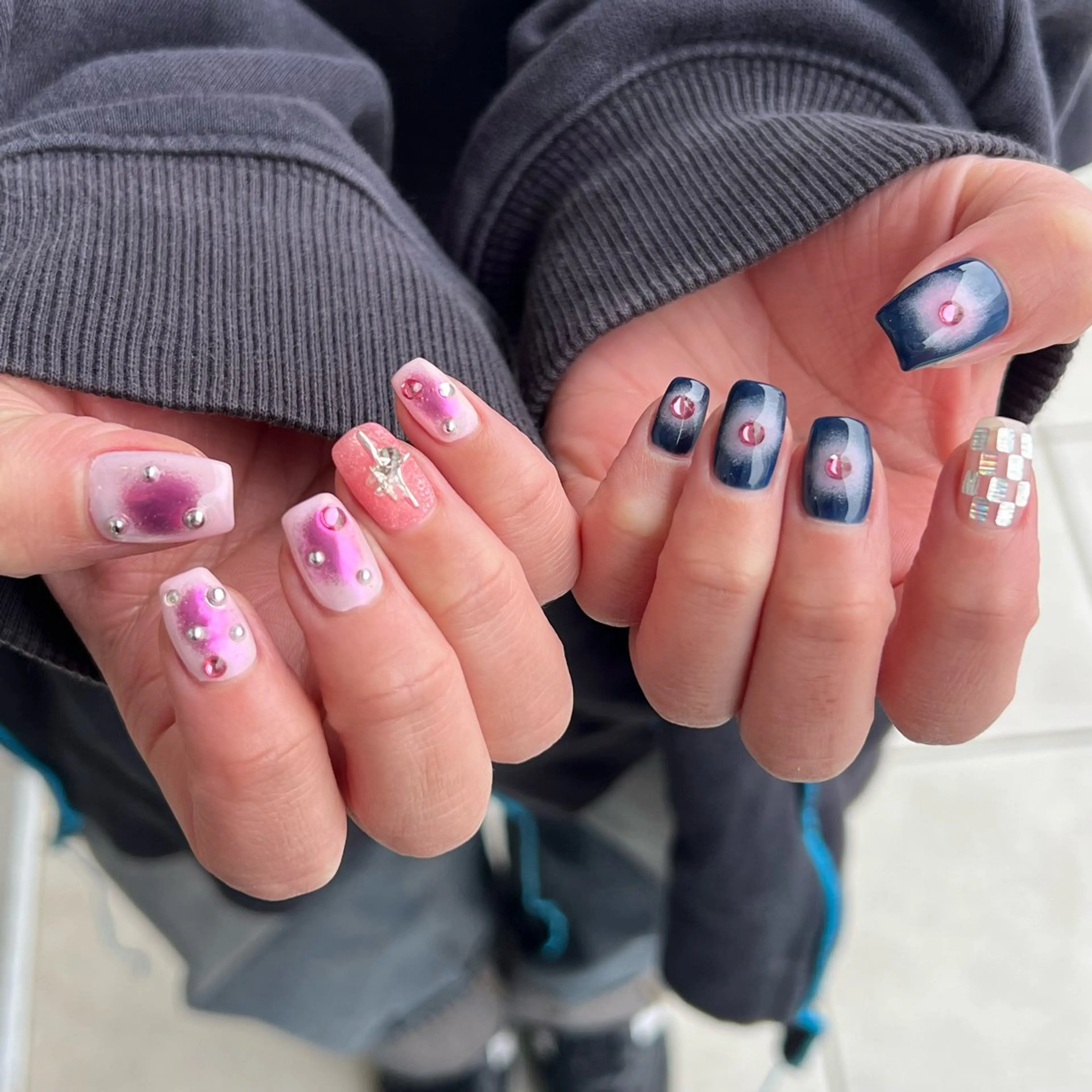 ネイル ハンドネイル Allure小山店 Nagisaのネイルデザイン