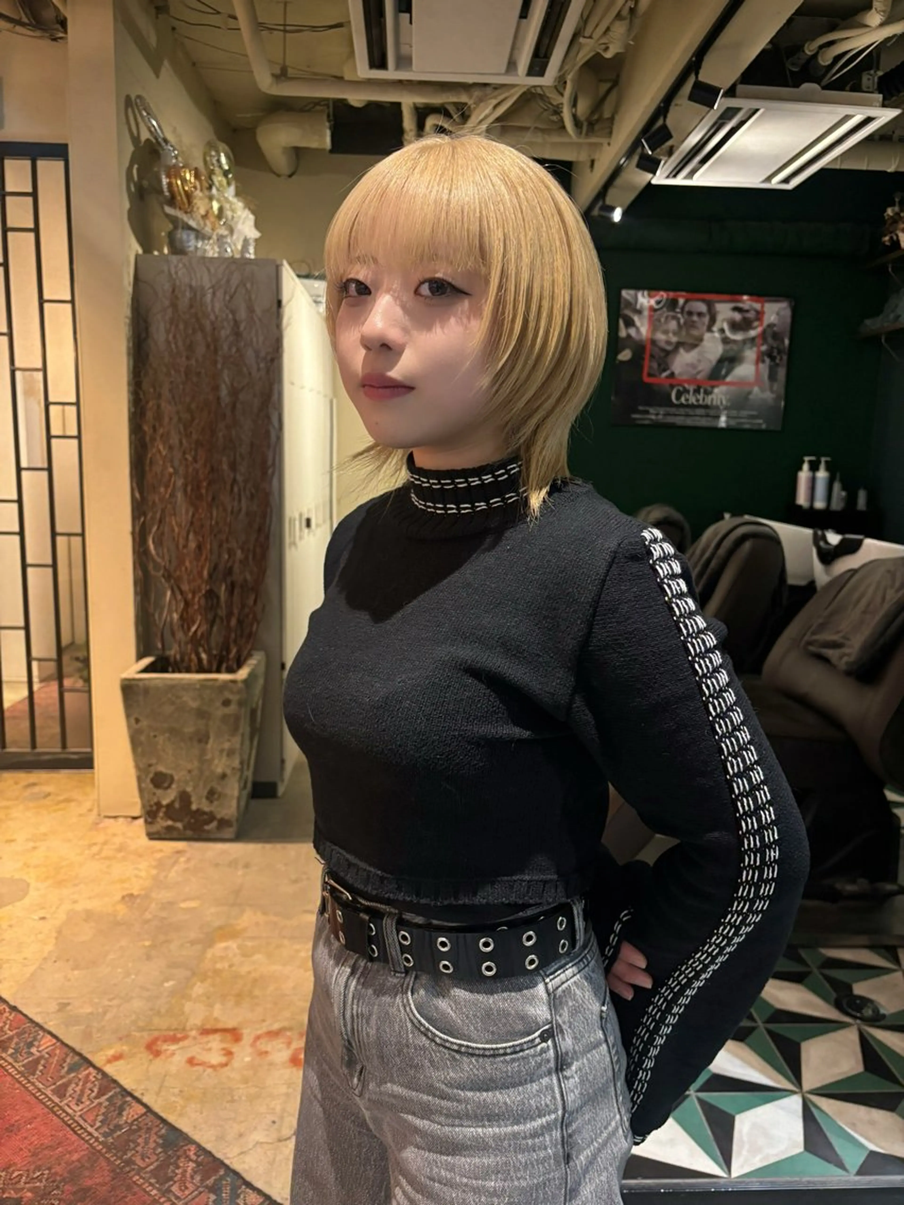 ショート カラー ヘアカラー ブリーチ/エクステ はしもと　そな🫧のヘアスタイル