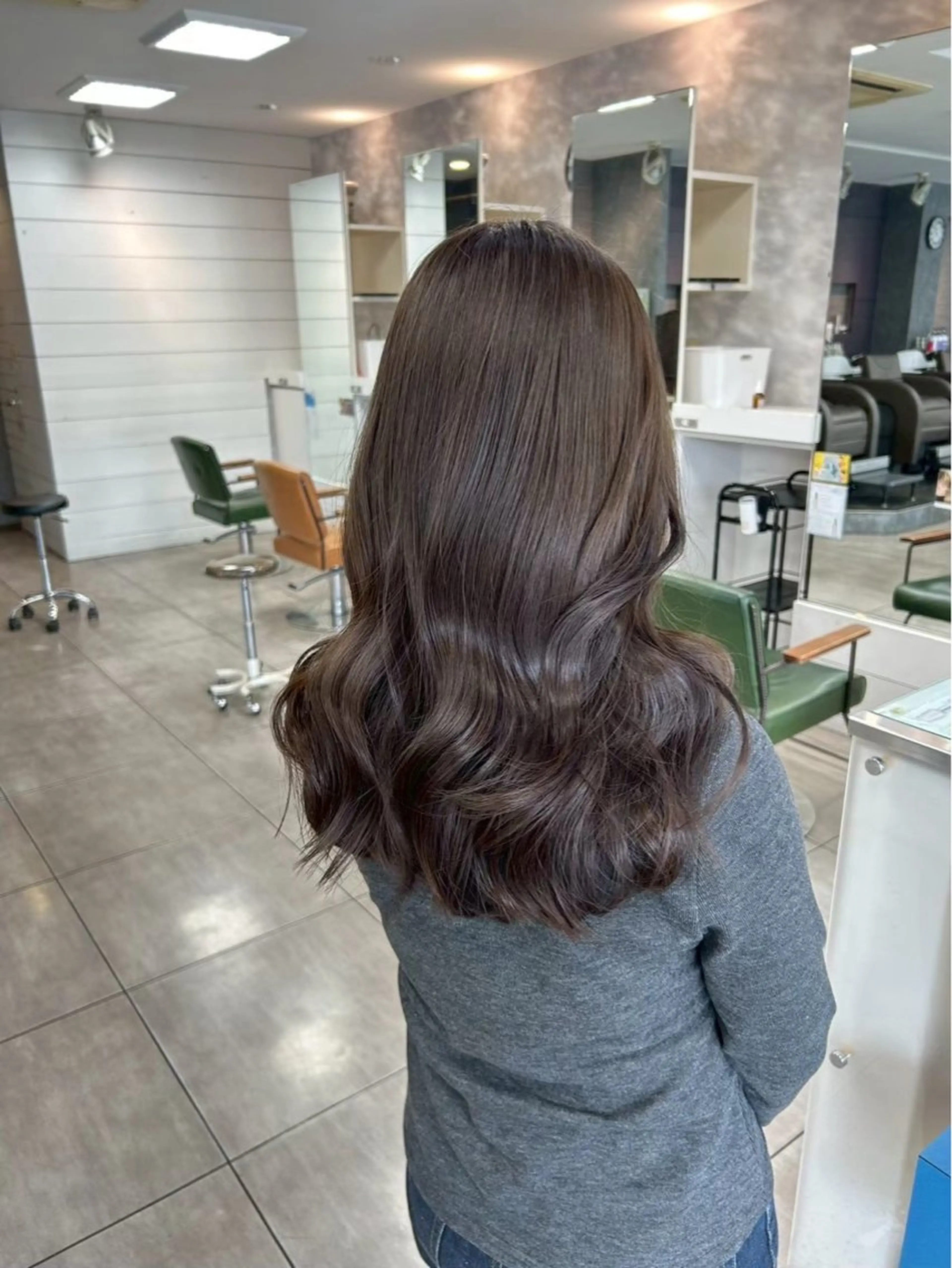 ロング カラー ヘアカラー 🎀艶カラー🎀 よしいあまねのヘアスタイル