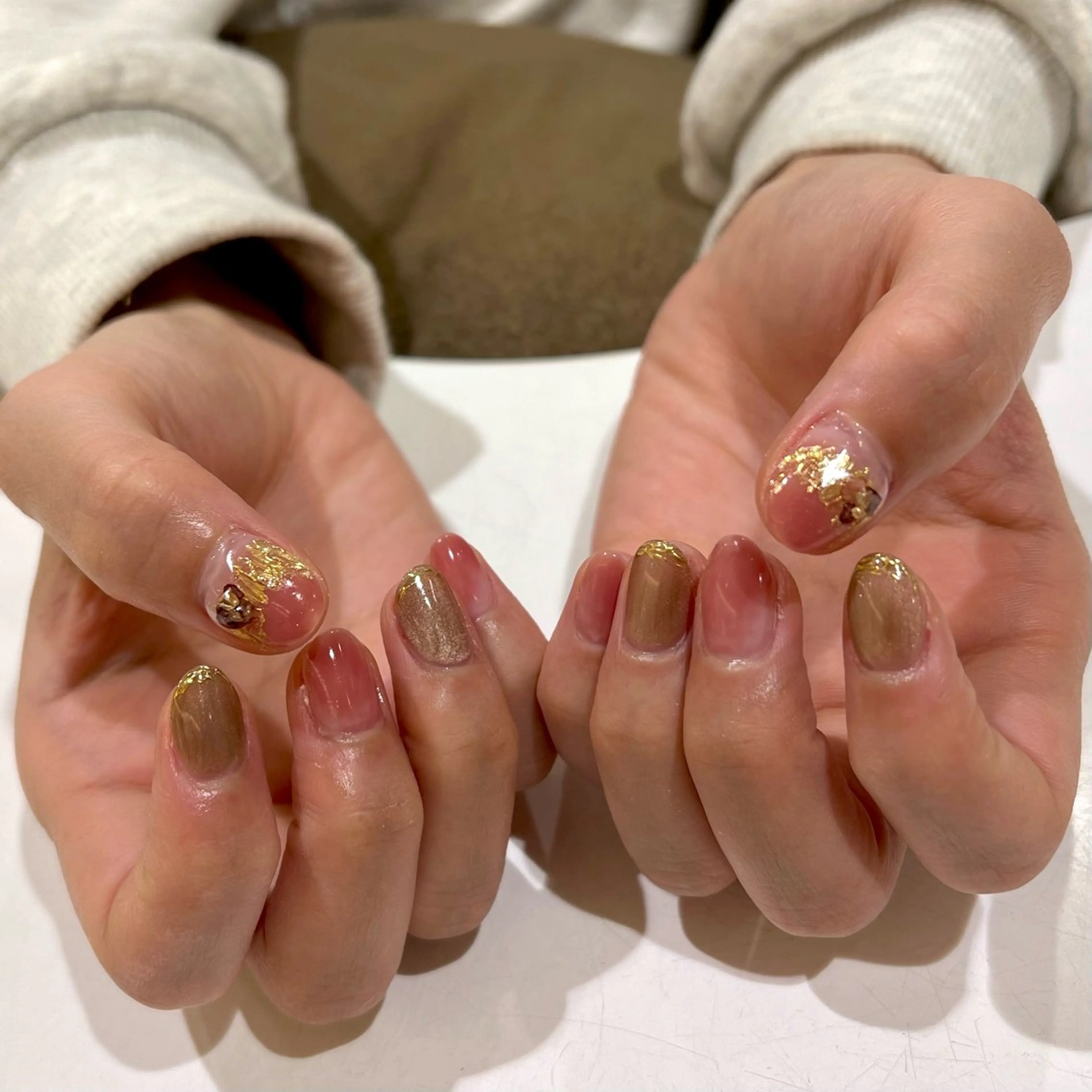 ネイル ハンドネイル 田中 夏海のネイルデザイン