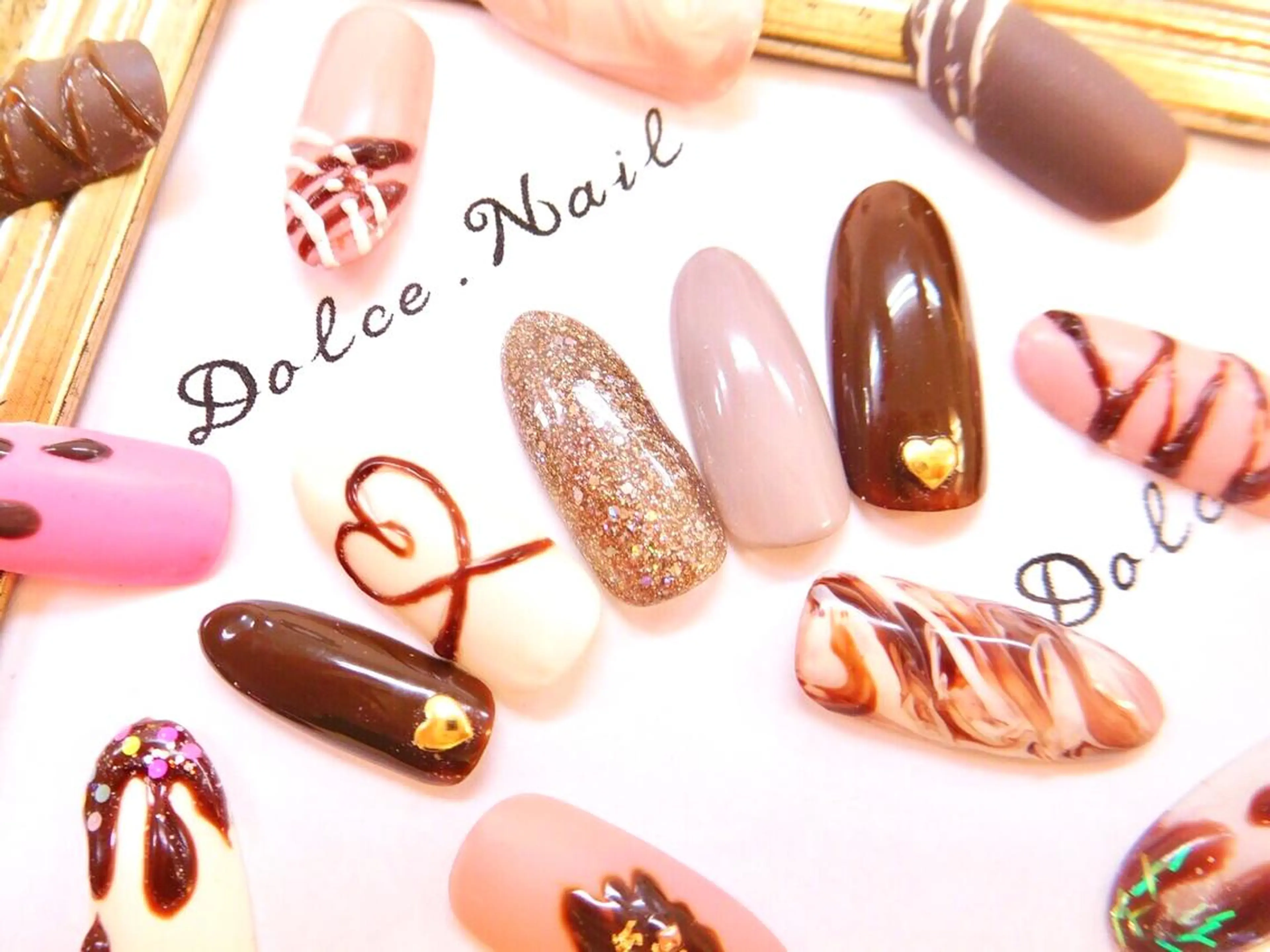 ネイル バレンタイン Dolce.Nail 柏店のネイルデザイン