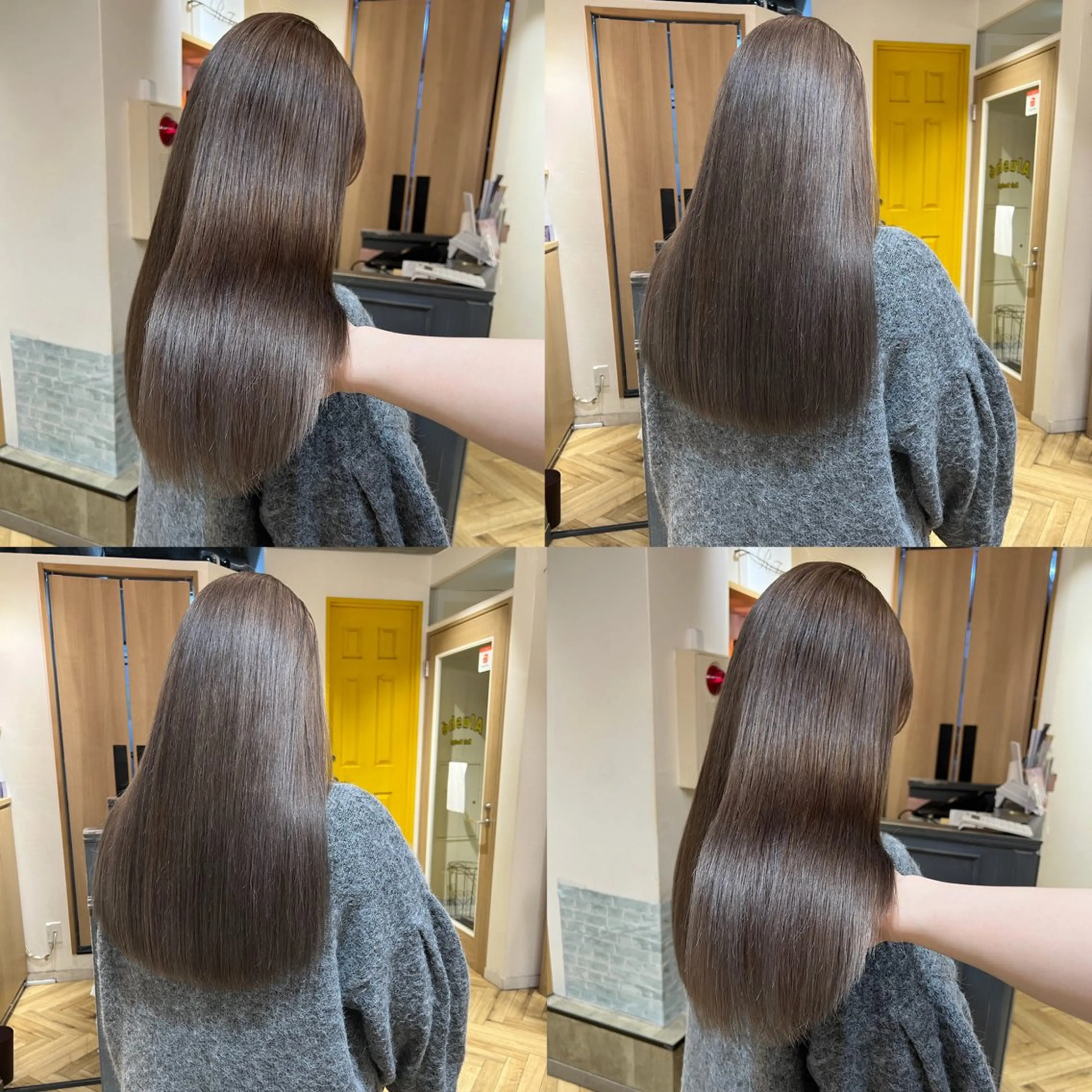 ロング カラー 艶カラー/韓国顔周り 🎀mamiのヘアスタイル