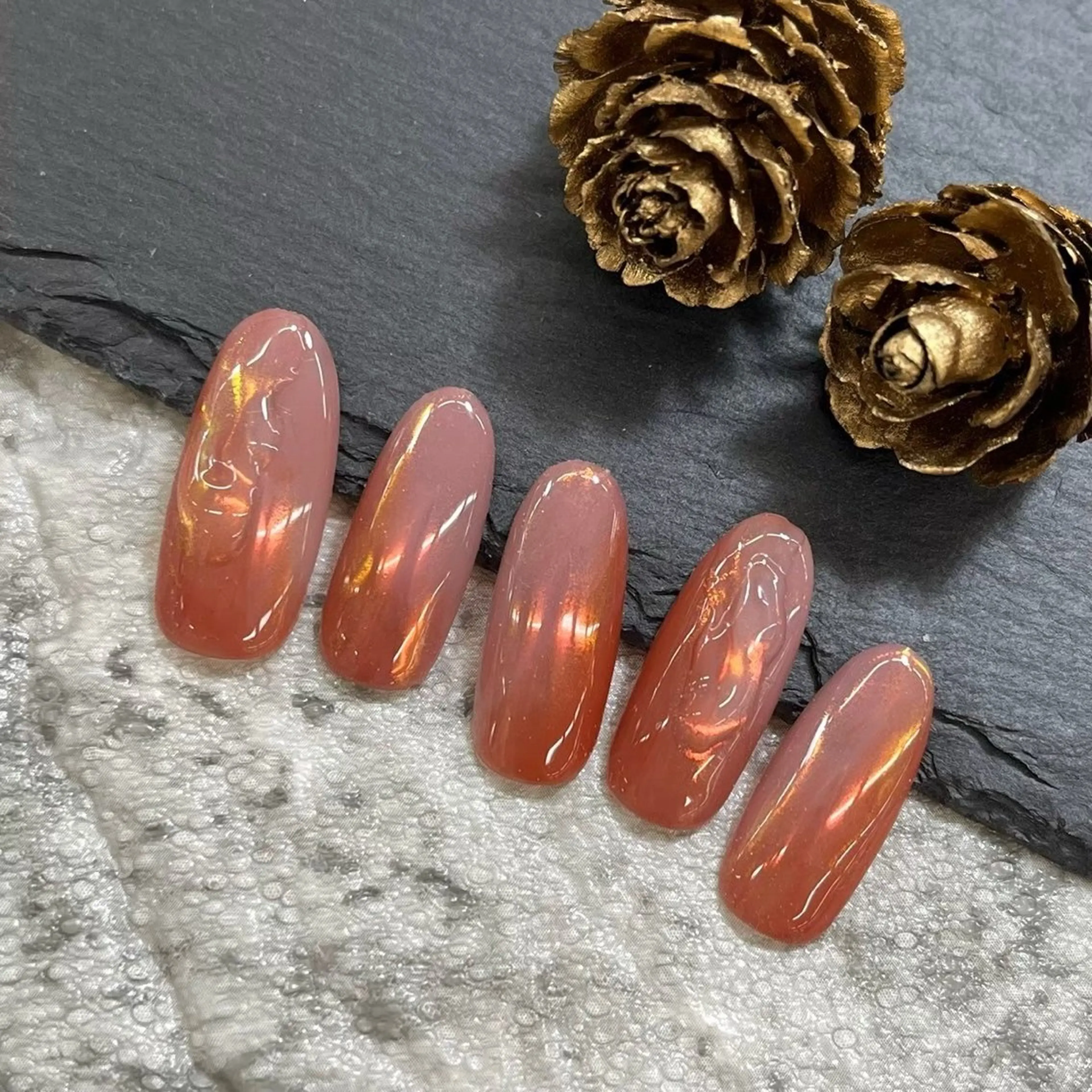 ネイル ⭐︎休業中の練習⭐︎ JNA認定講師髙橋のネイルデザイン