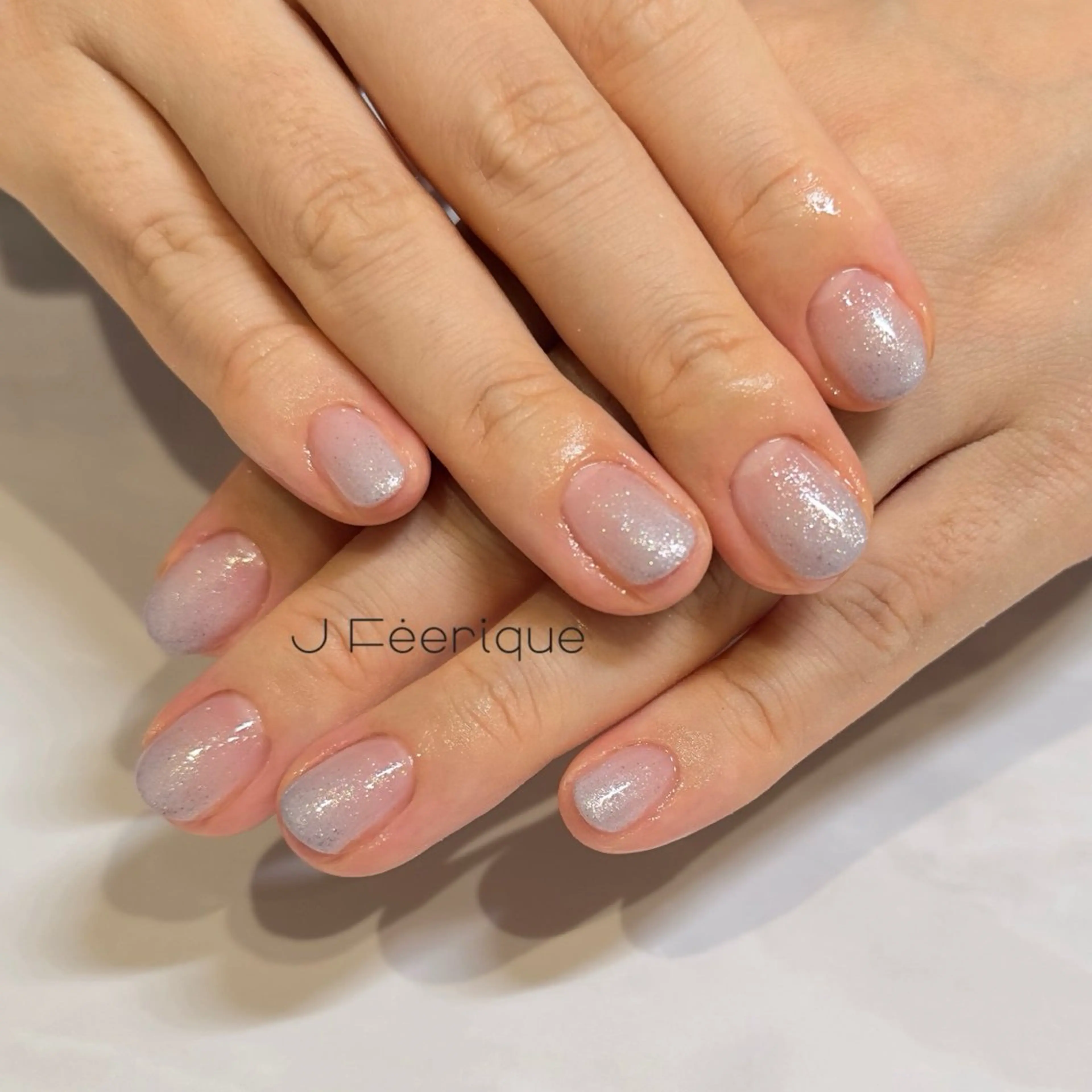 ネイル ラメ(グリッター) ラメグラデーション J Feerique ネイル/南森町のネイルデザイン