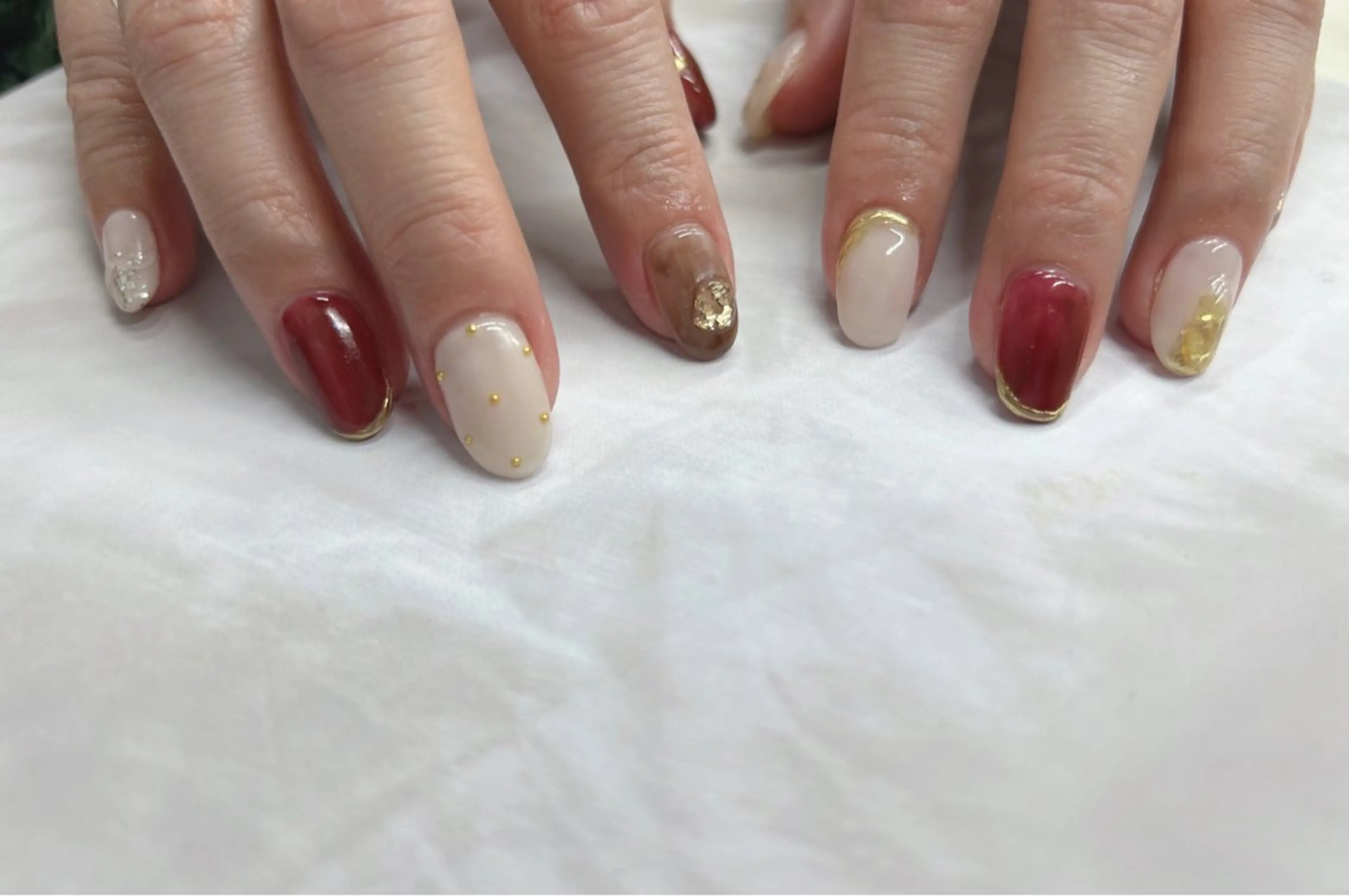 ネイル ニュアンスネイル ハンドネイル Nail Salon agré所属・agré ネイルサロン　アグレのネイルデザイン