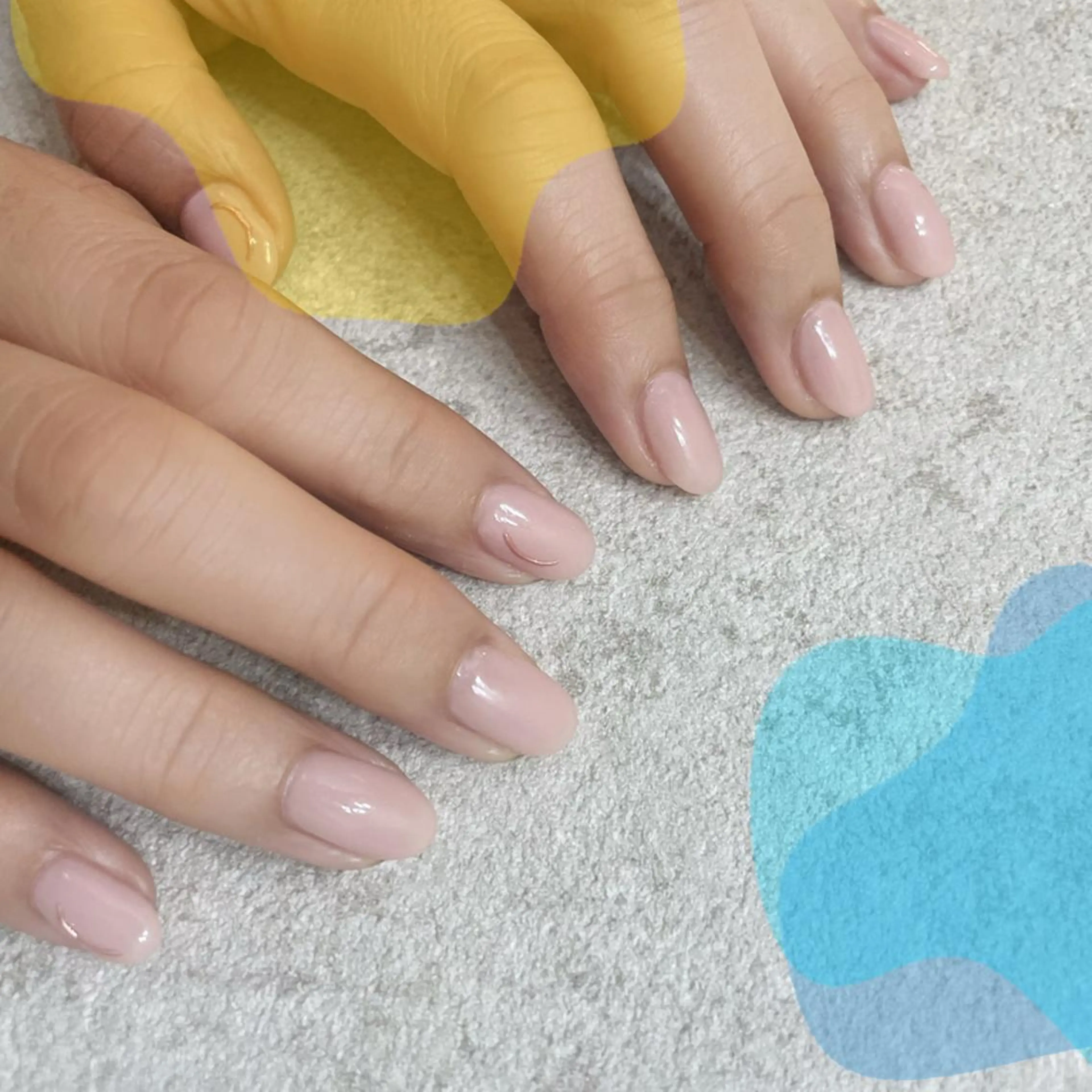 ミディアム 韓国風ヘア VOLLMOND nailのネイルデザイン