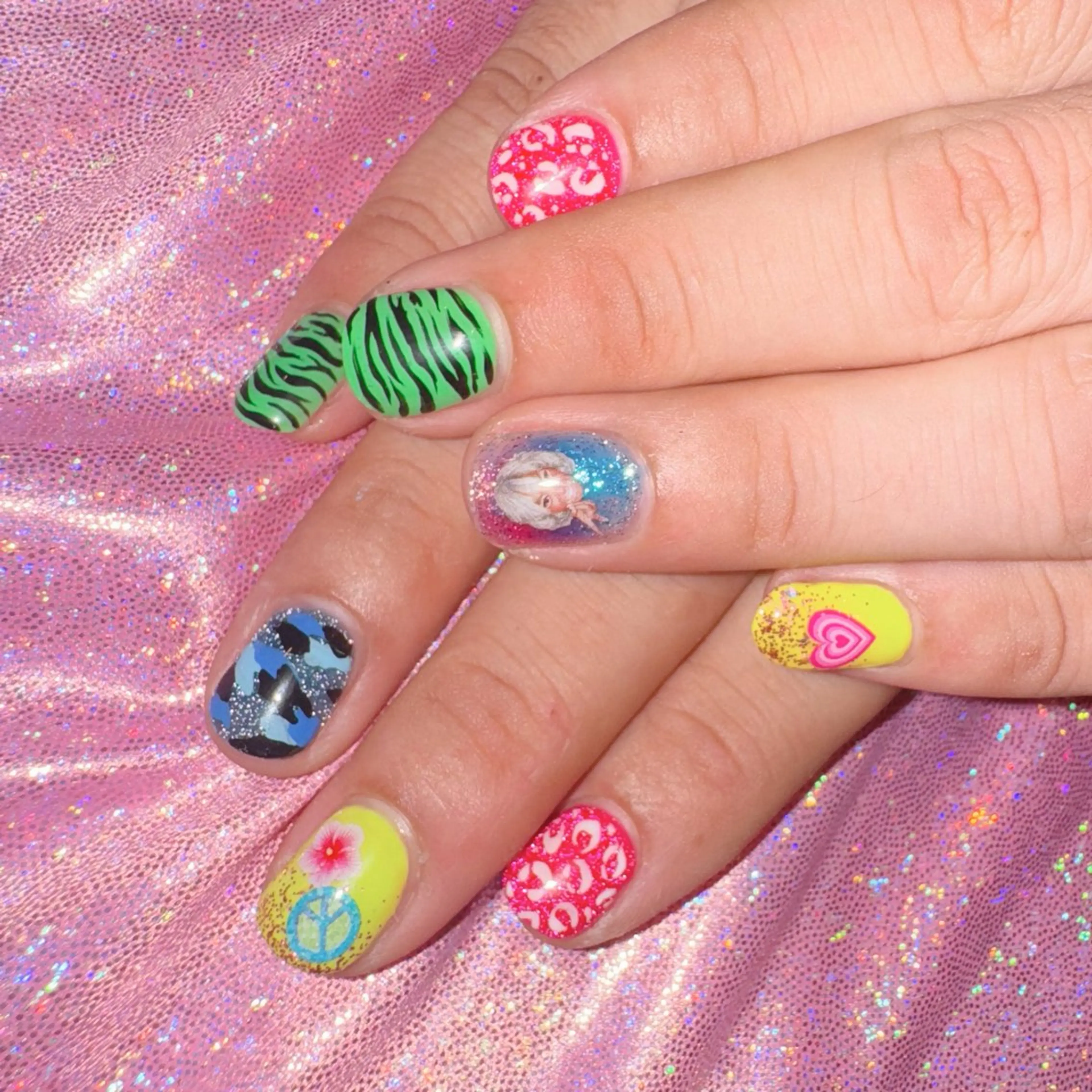 アート10本💙💅【オフあり】の写真