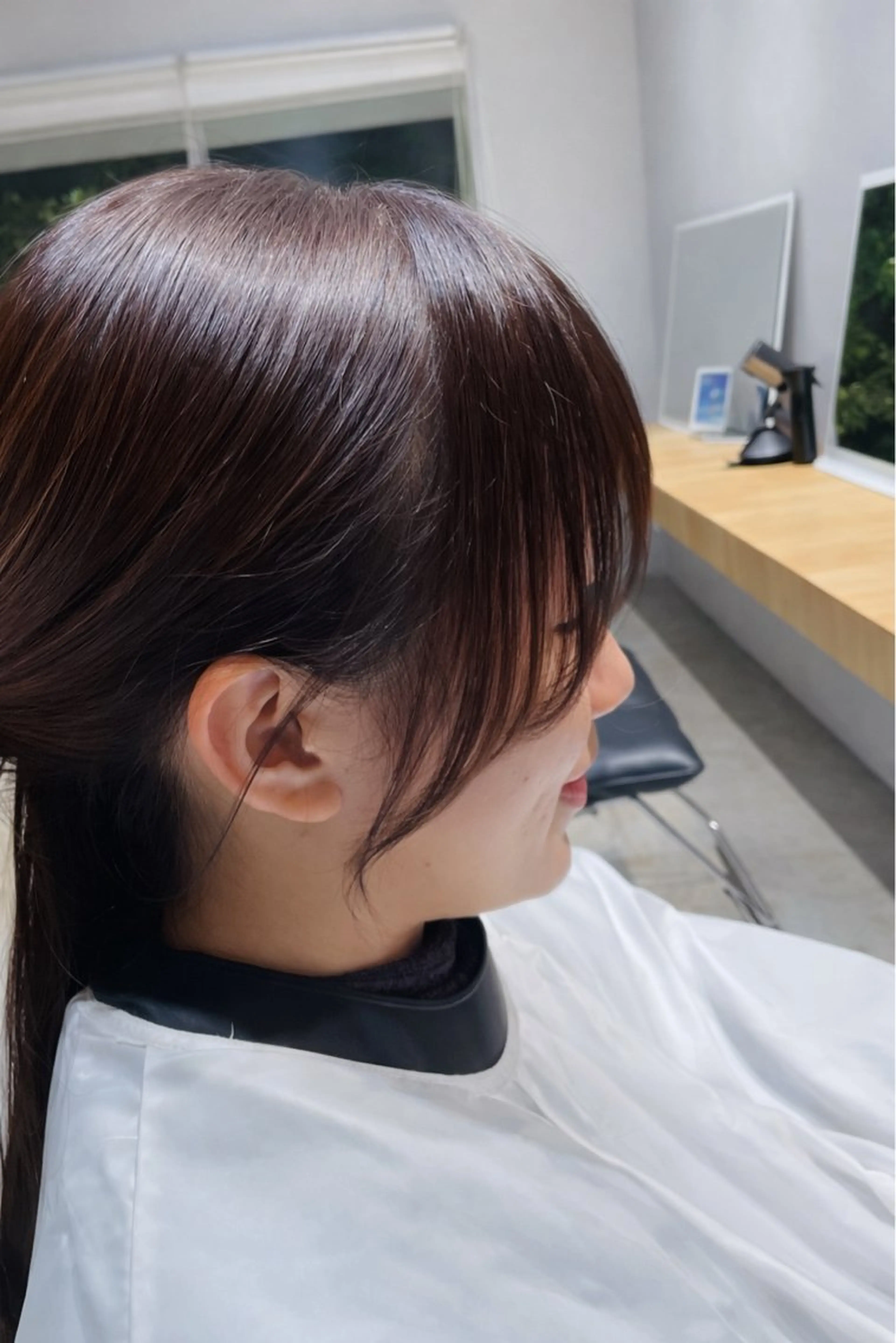 田口 純怜のヘアスタイル