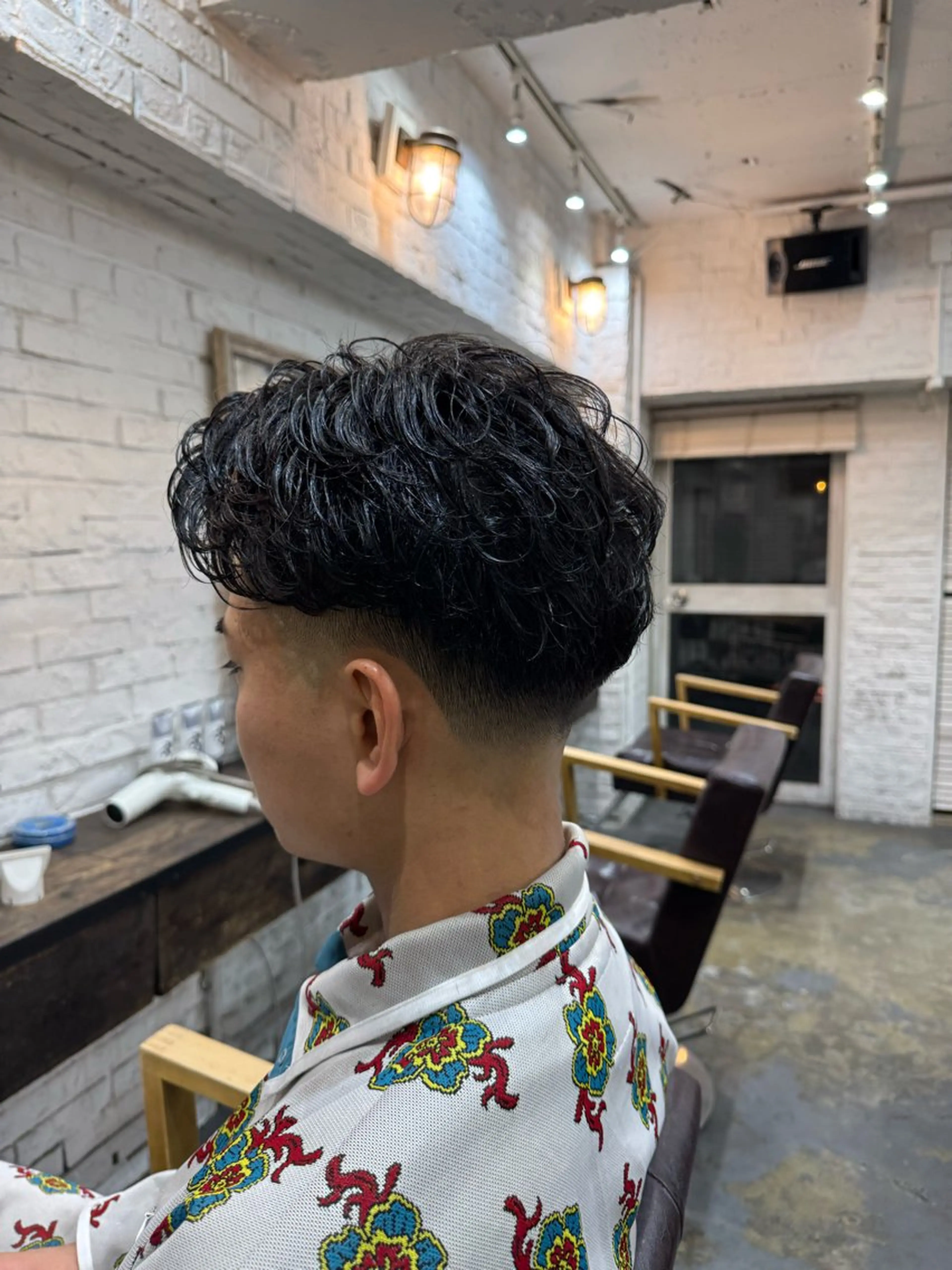 ショート メンズ フェードカット メンズパーマ スキンフェード カット トリートメント 💈メンズ特化💈 TASUKUのヘアスタイル