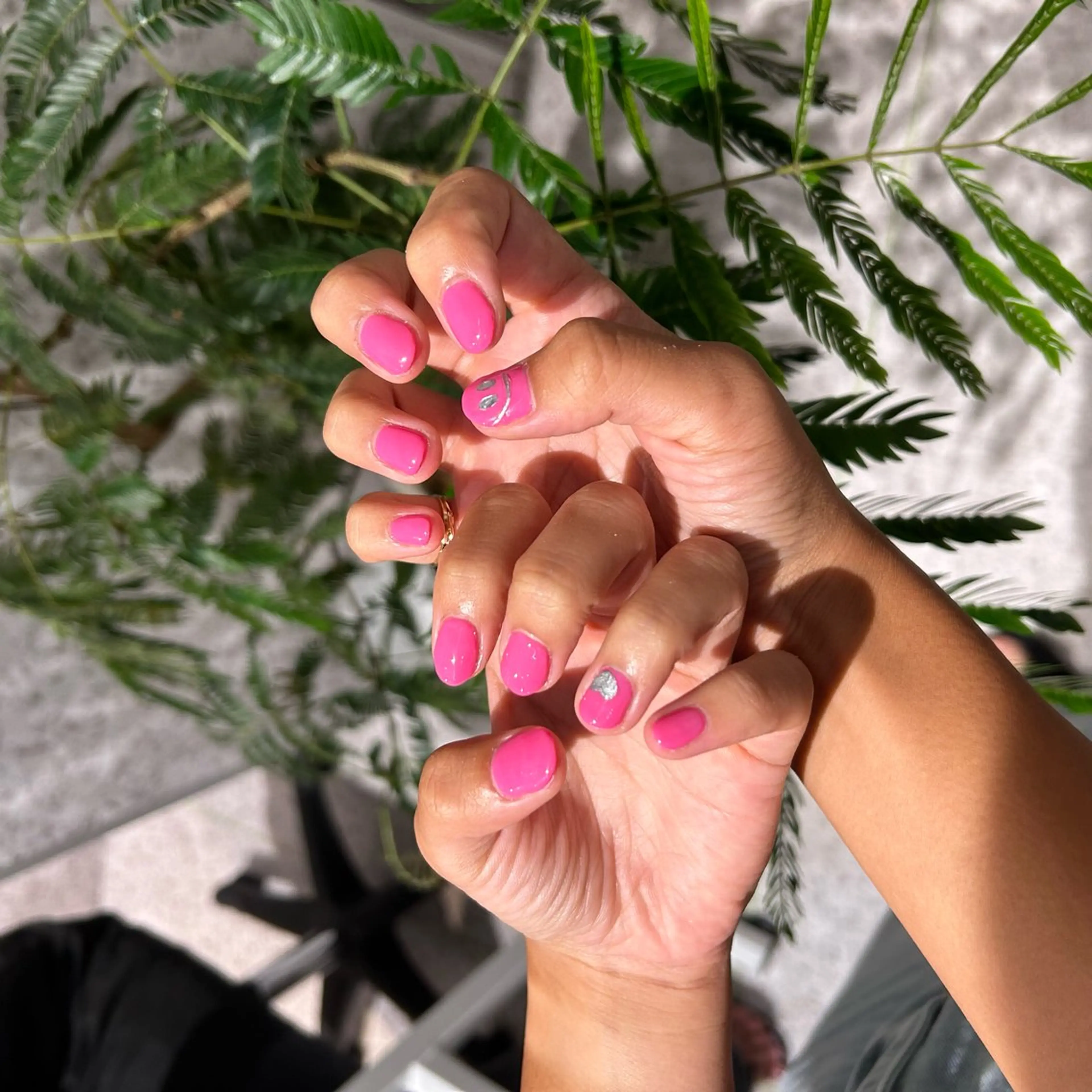 ネイル ハンドネイル ♡ハイトーン★ ネイル/しの♡のヘアスタイル