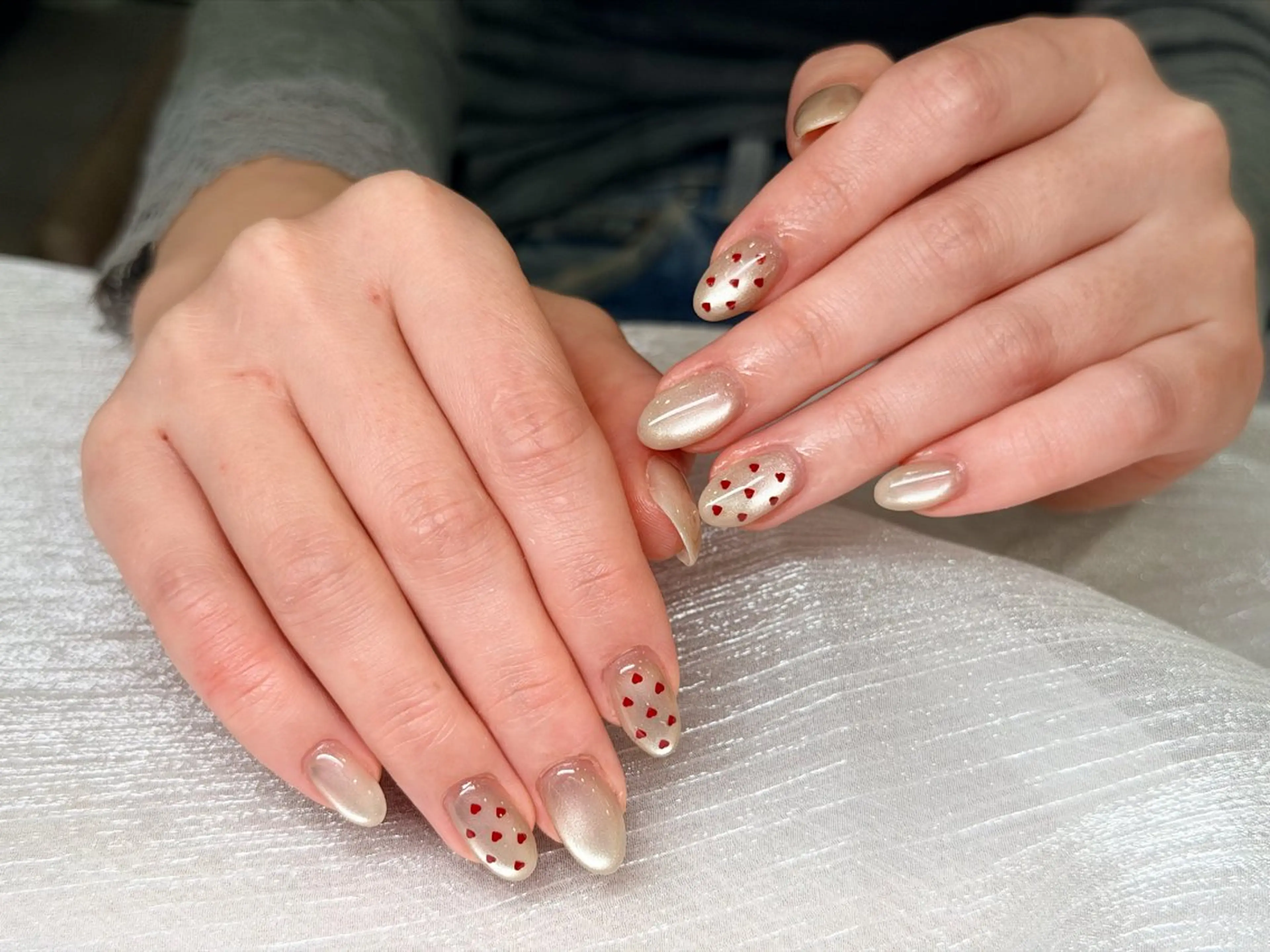 ネイル フットネイル フレンチネイル 韓国ネイル マグネットネイル ミラーネイル ハンドネイル AMI アミのネイルデザイン