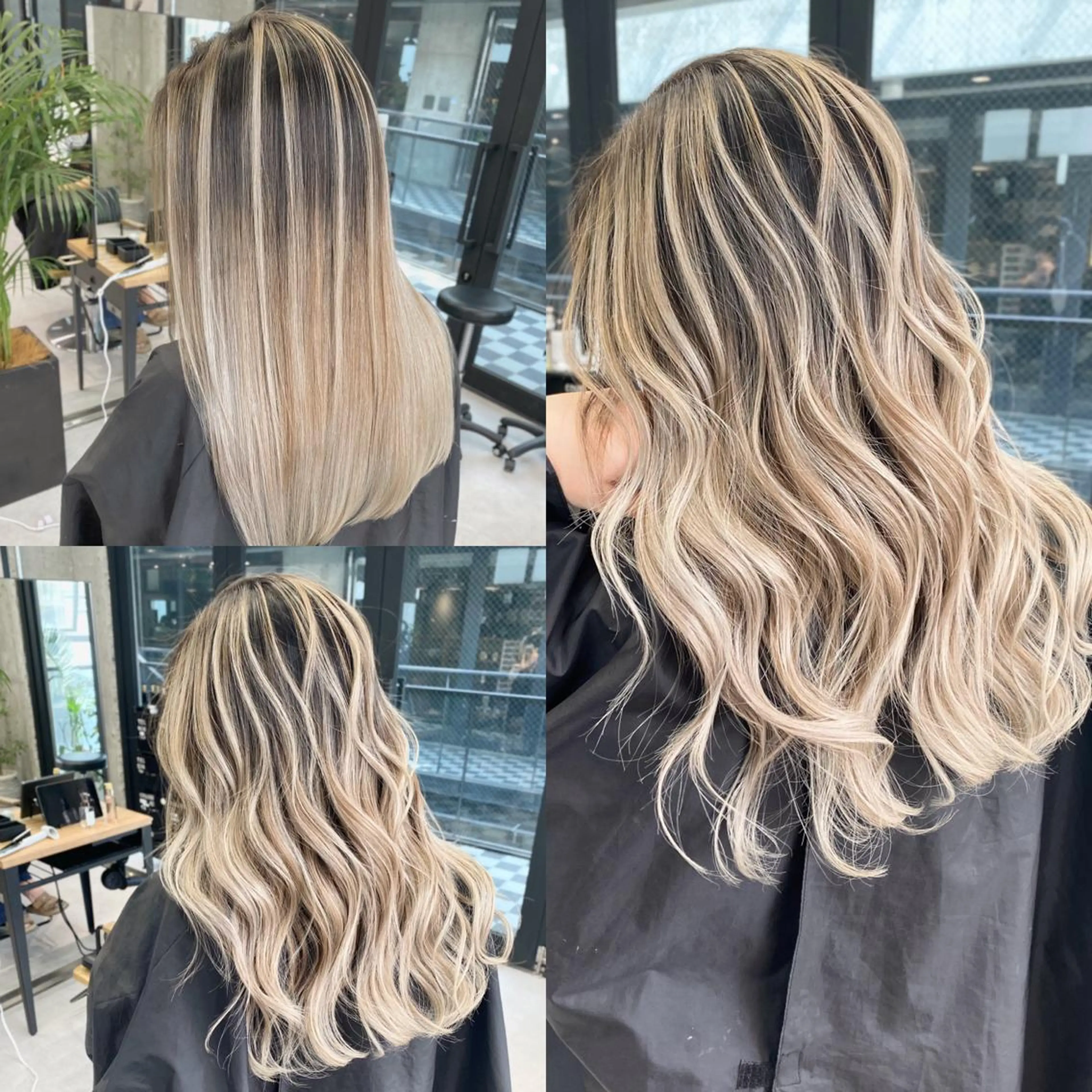 ロング ヘアカラー トリートメント 🌈透明感カラー ✨松田龍也🌈のヘアスタイル