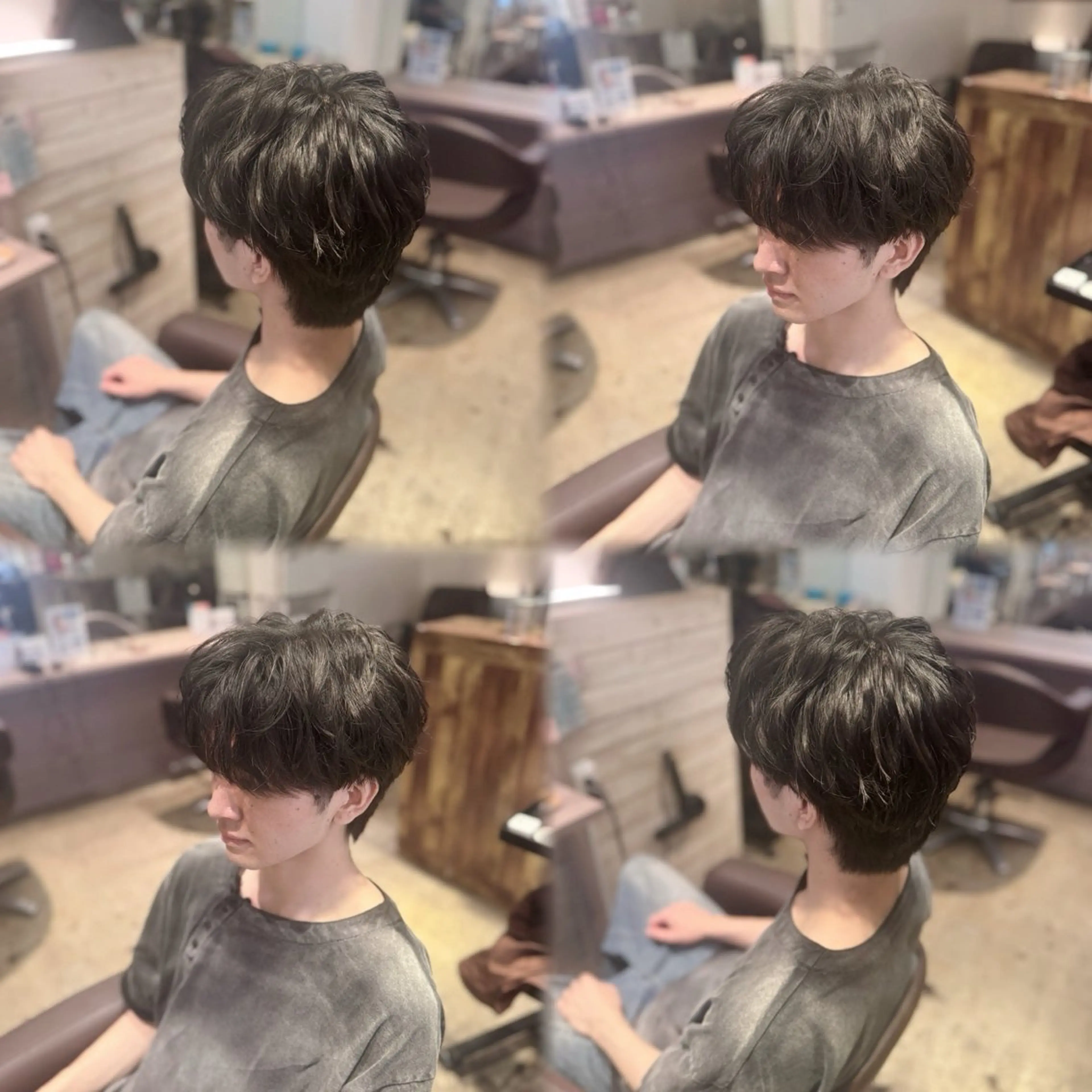 🩵ミニモ限定価格🩵メンズカット👦🏻✂️¥3740≫¥2700‼️の写真