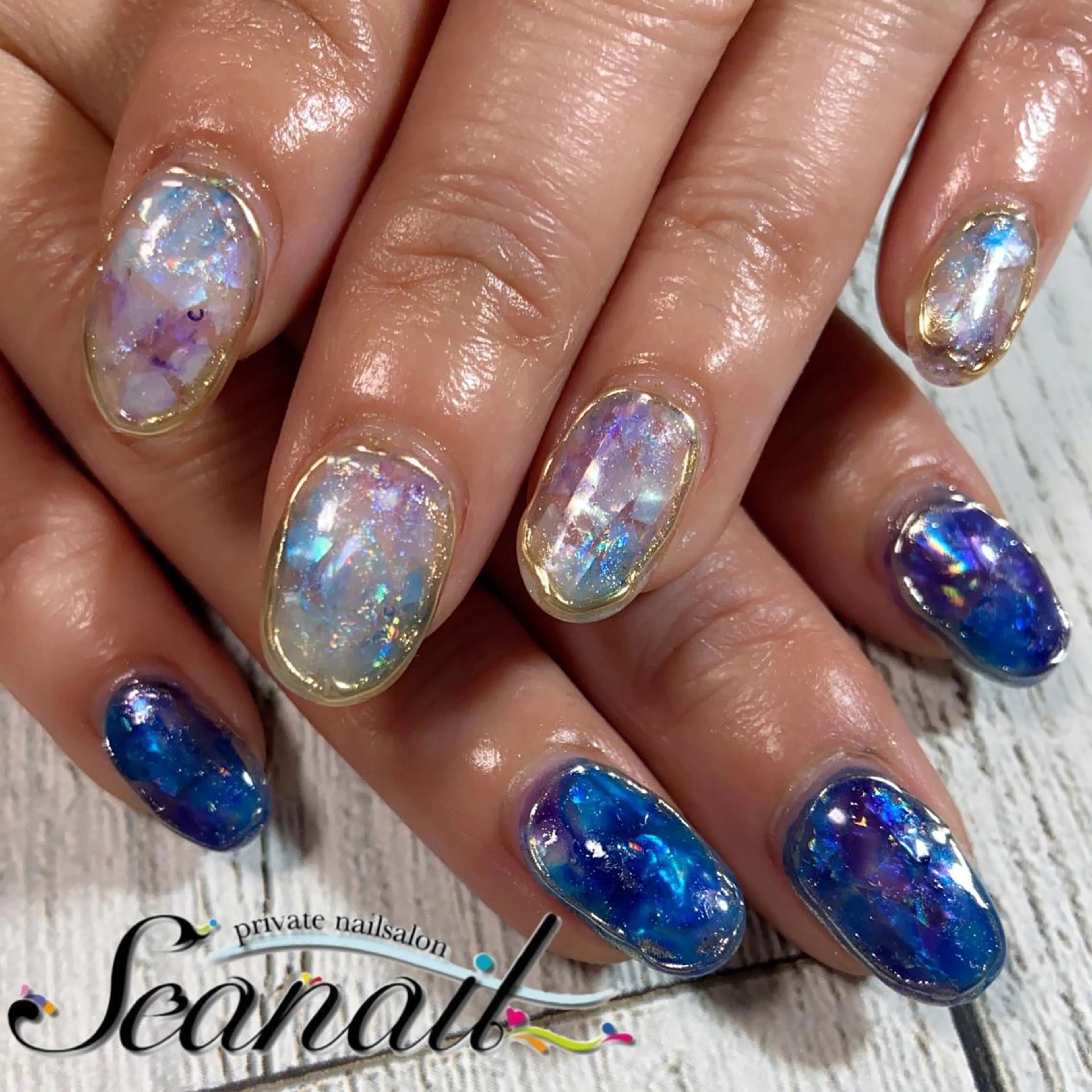 ネイル アートネイル フットネイル ジェルネイル 持ち込み ニュアンスネイル 小尾 栞のネイルデザイン