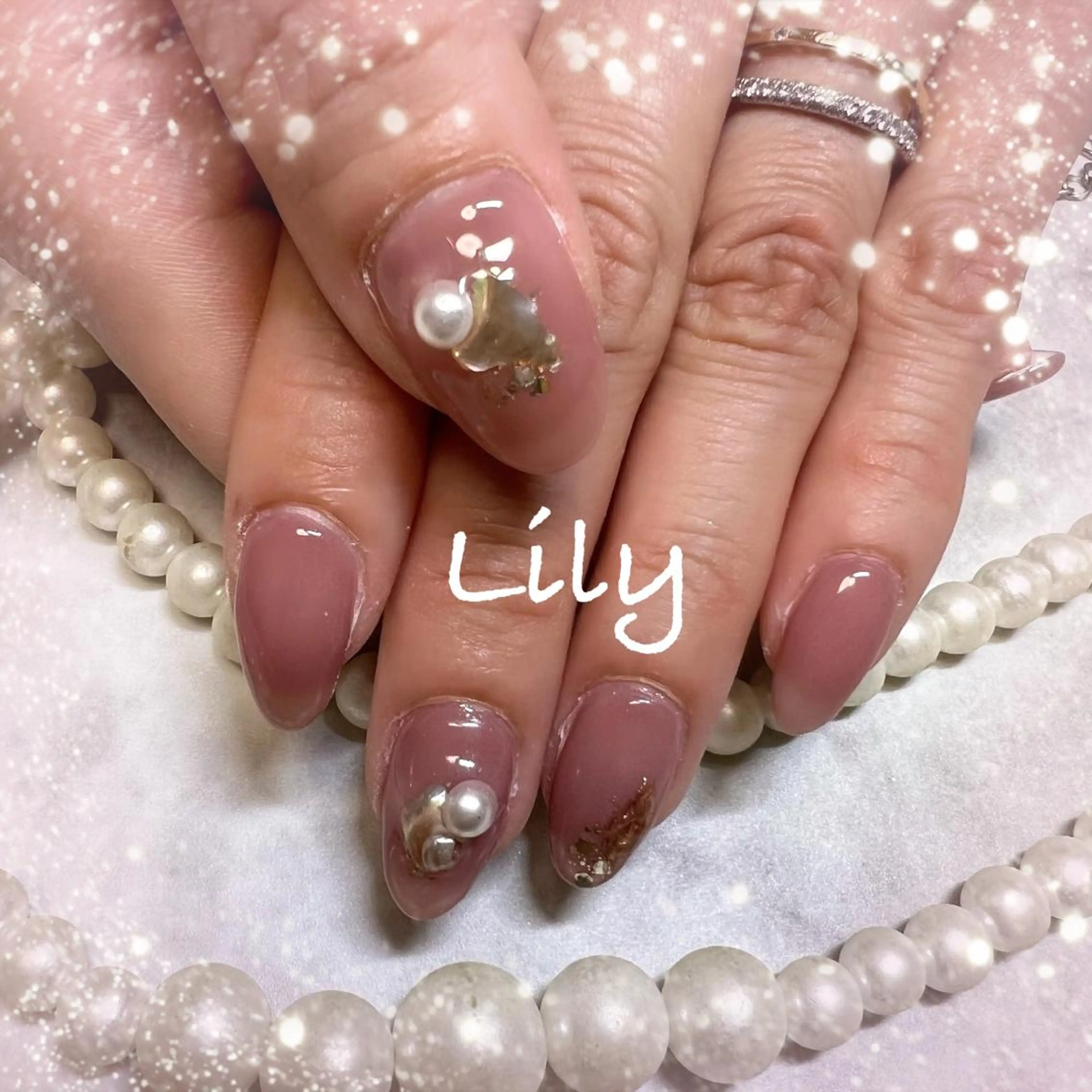 ネイル ハンドネイル Nailsalon Lilyのネイルデザイン