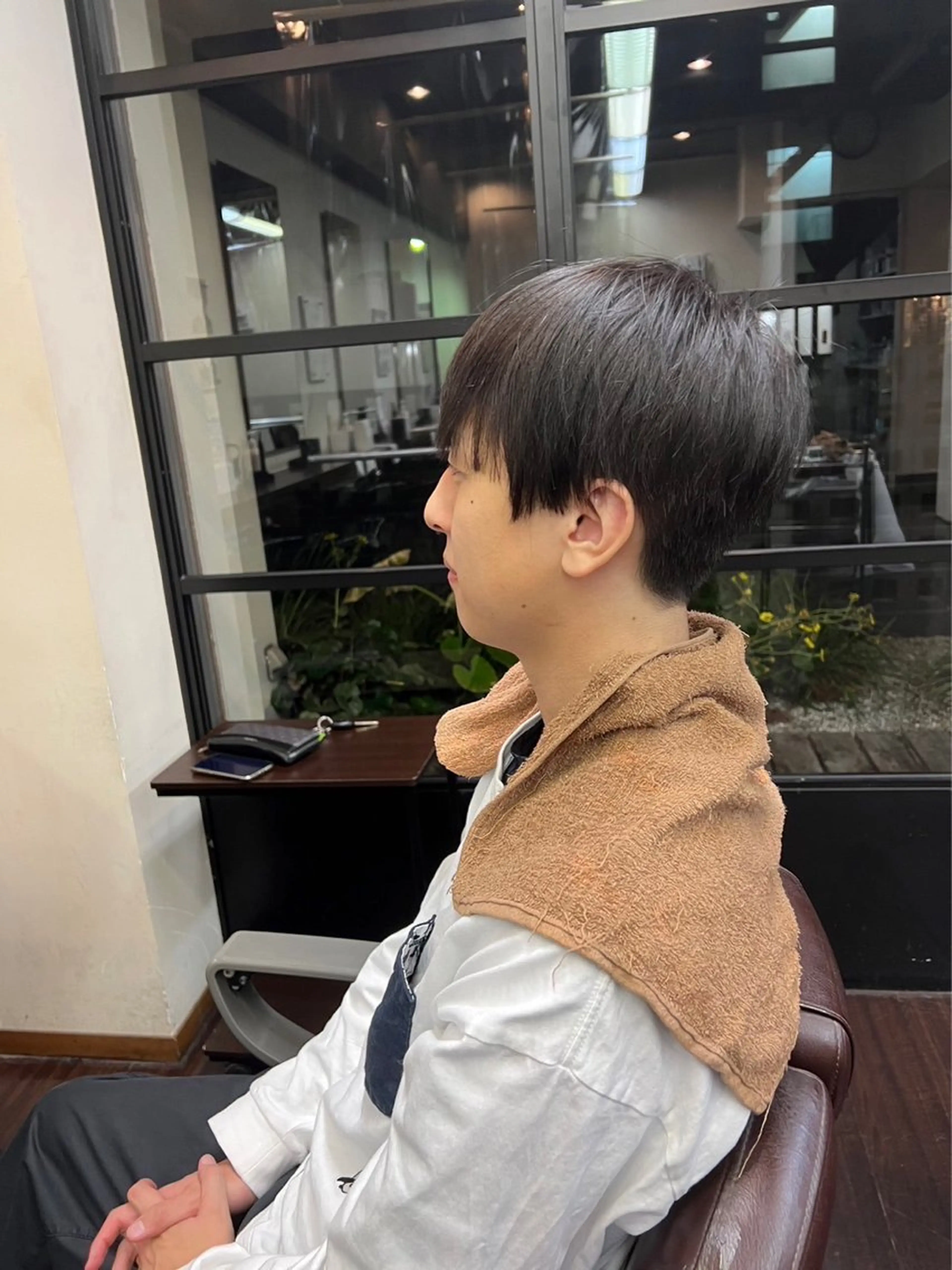 ショート パーマ ストレートパーマ JOY/BOX  新大阪店所属・久保 美空のヘアスタイル