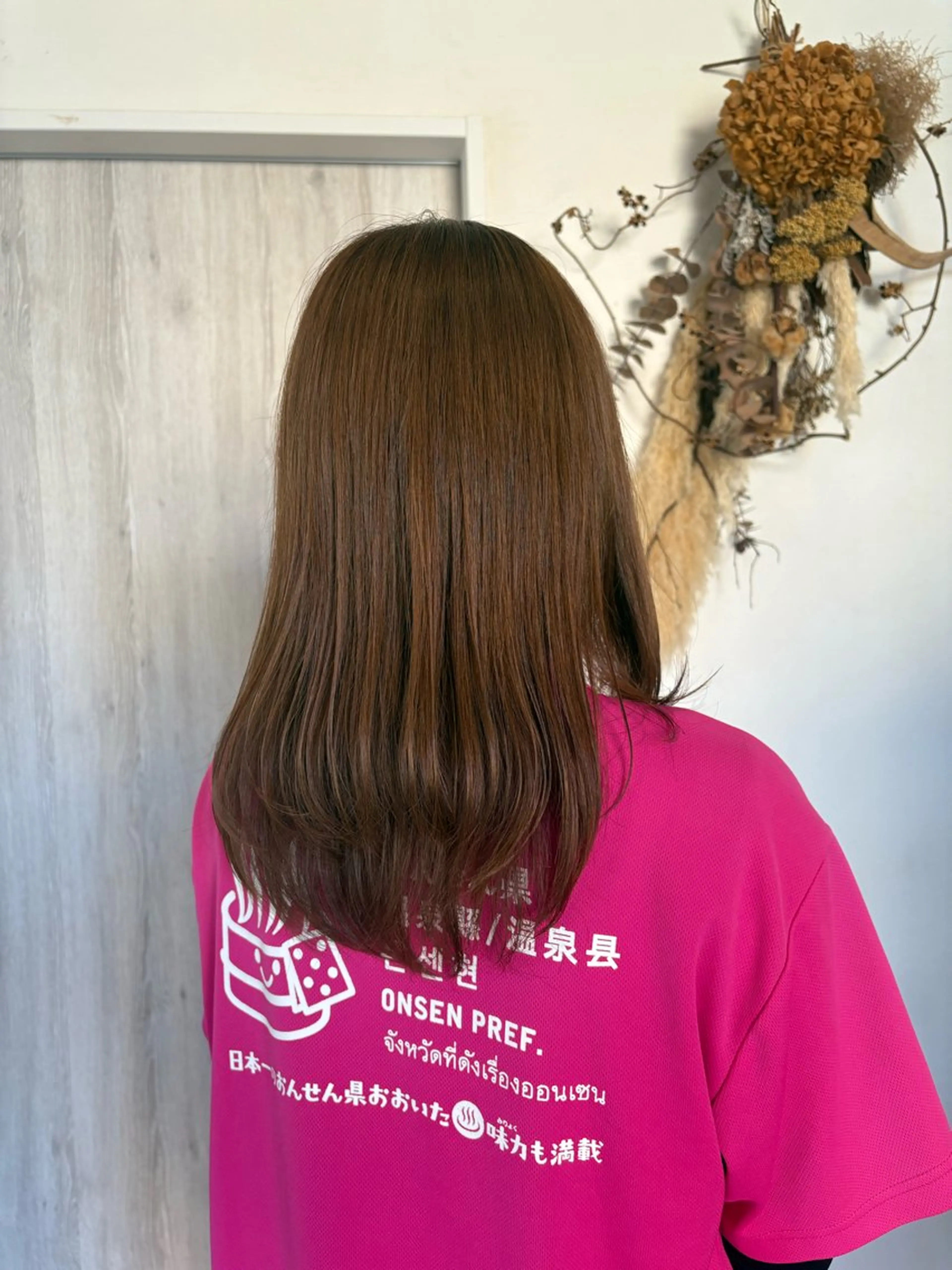 セミロング レイヤーカット GrassHair石垣店所属・衛藤 澄玲のヘアスタイル