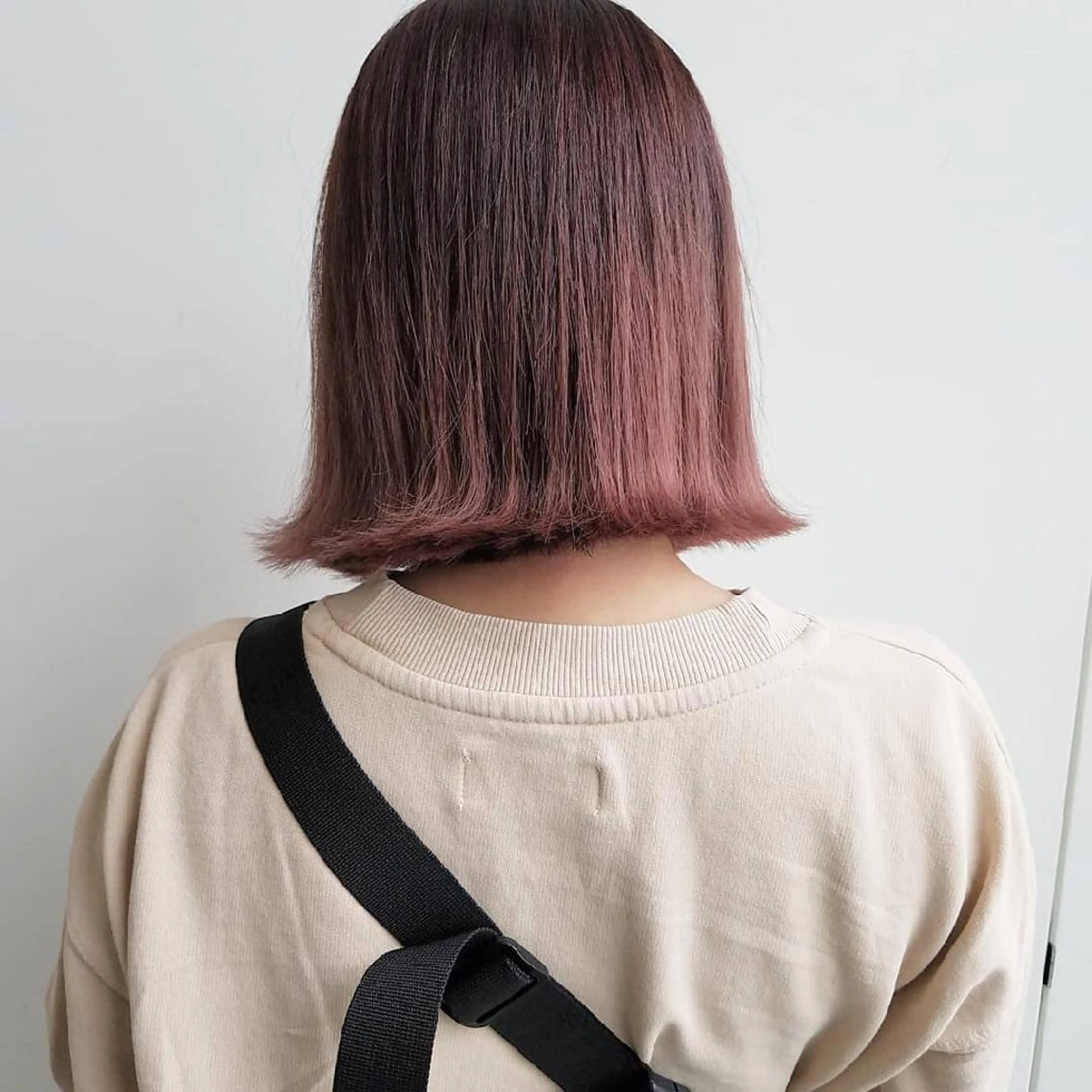 ショート カラー ベージュカラー ピンクカラー ピンクベージュ iplus まつげ、眉毛、耳つぼのマツエク・マツパデザイン