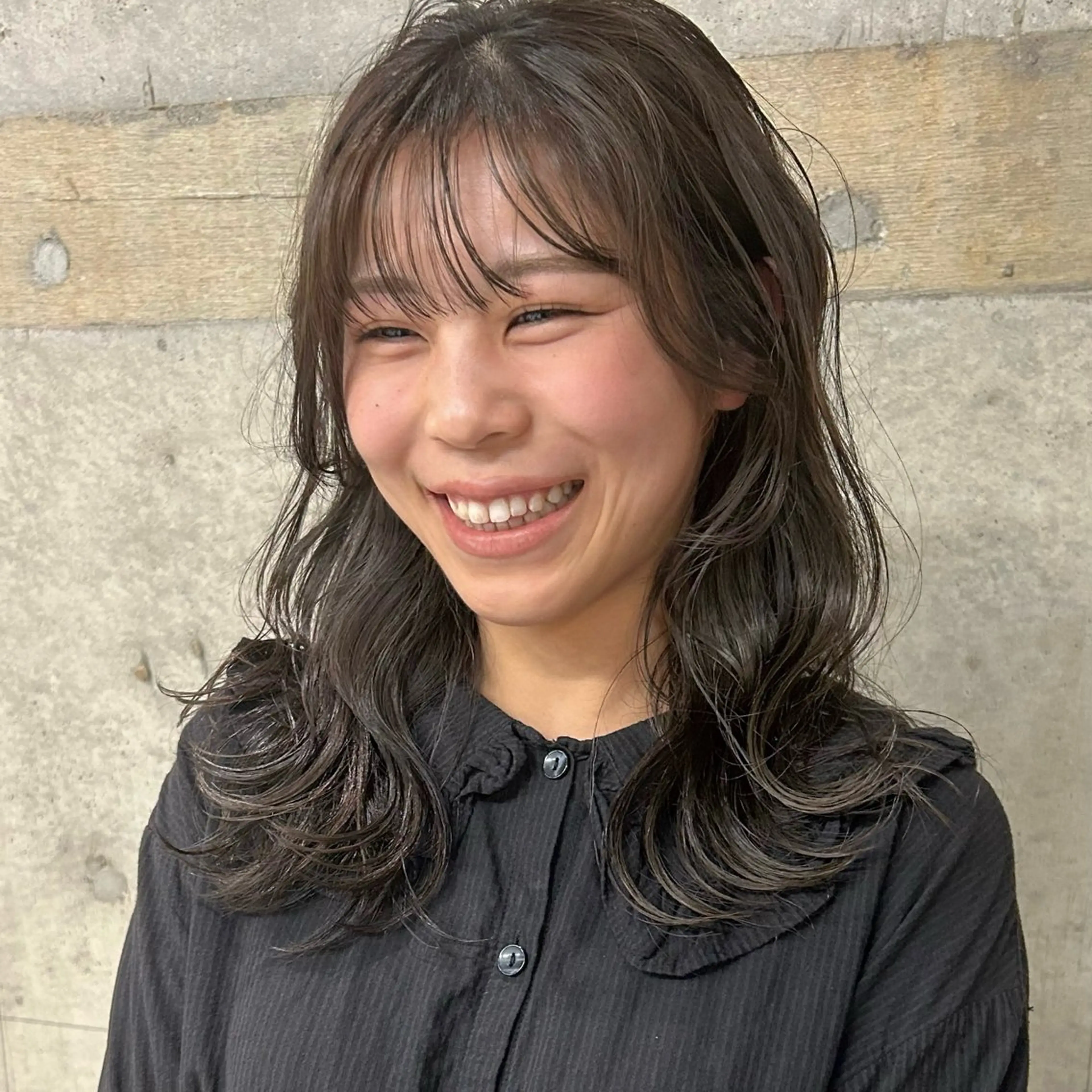 カラー カエデ🐬 カットカラーモデルのヘアスタイル