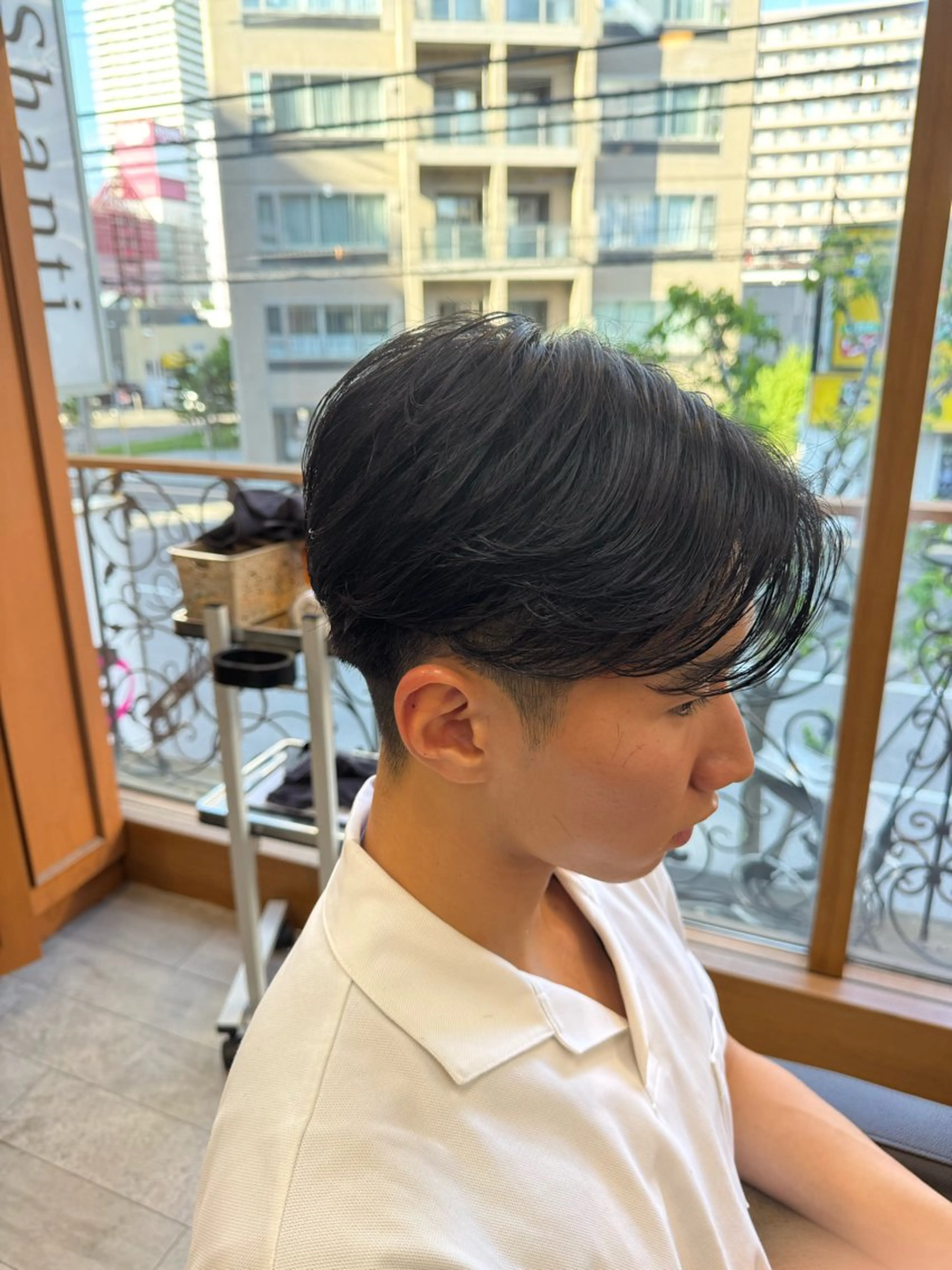 メンズ メンズパーマ カット パーマ 細矢 翔太のヘアスタイル